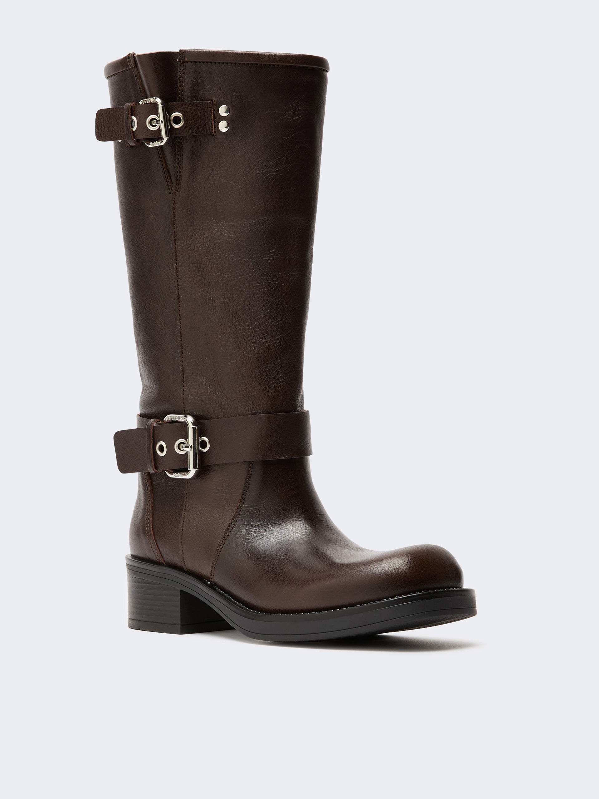 Leather biker boots - Weekend Max Mara - 2