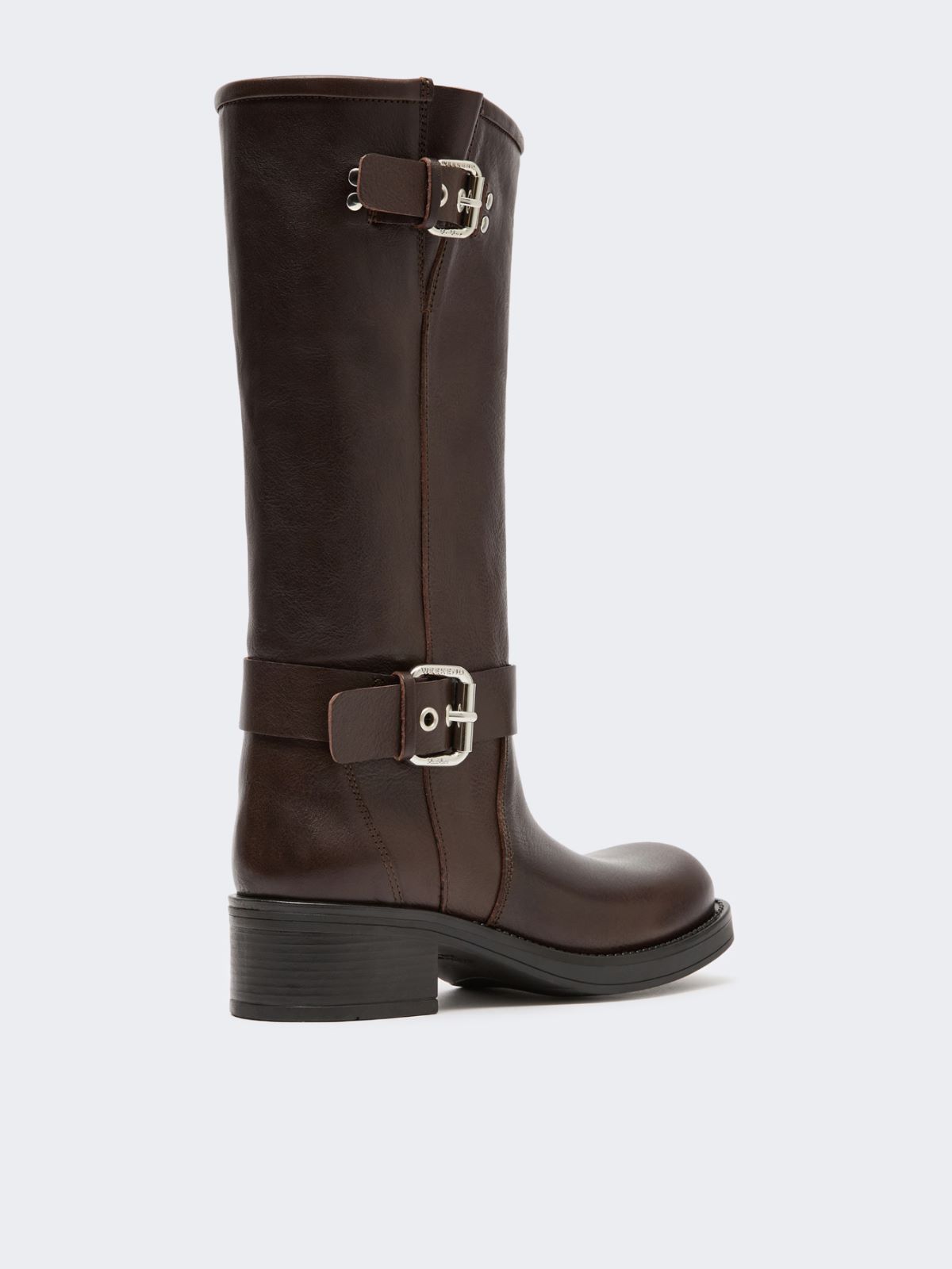 Leather biker boots - Weekend Max Mara - 3