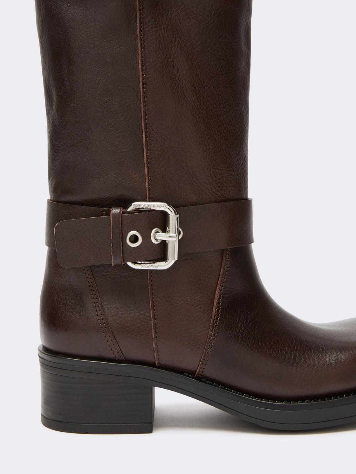 Leather biker boots - Weekend Max Mara - 5