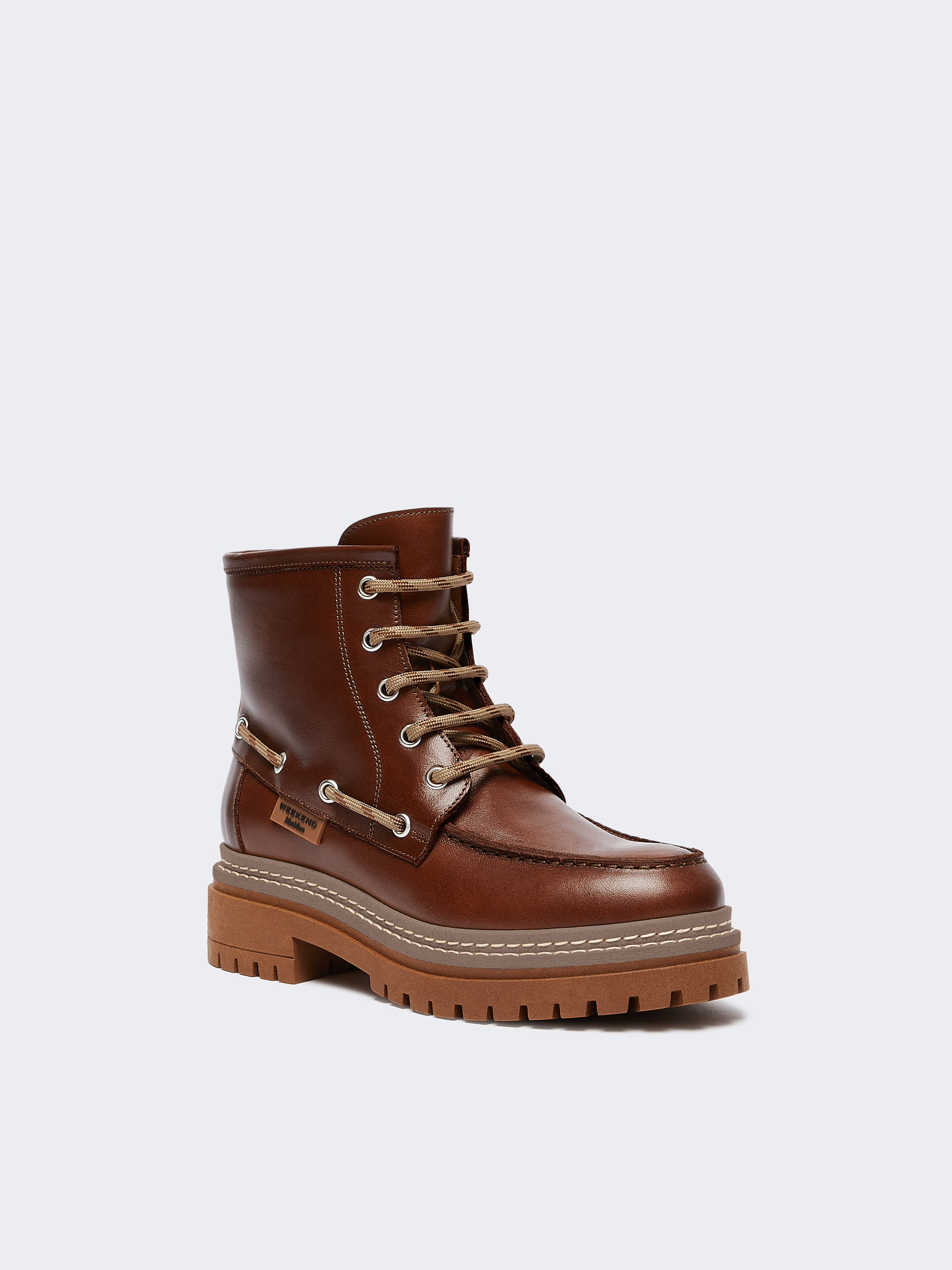 Stivaletto stringato in pelle - Weekend Max Mara - 2
