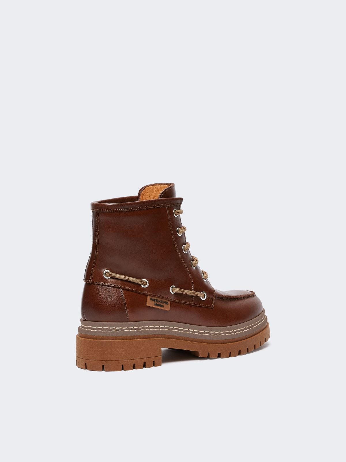 Stivaletto stringato in pelle - Weekend Max Mara - 3