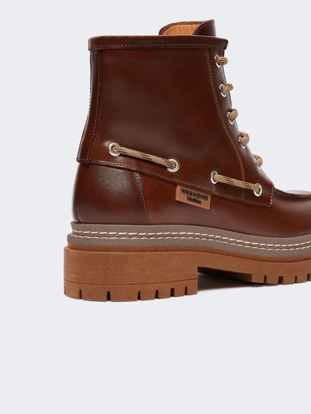 Stivaletto stringato in pelle - Weekend Max Mara - 4