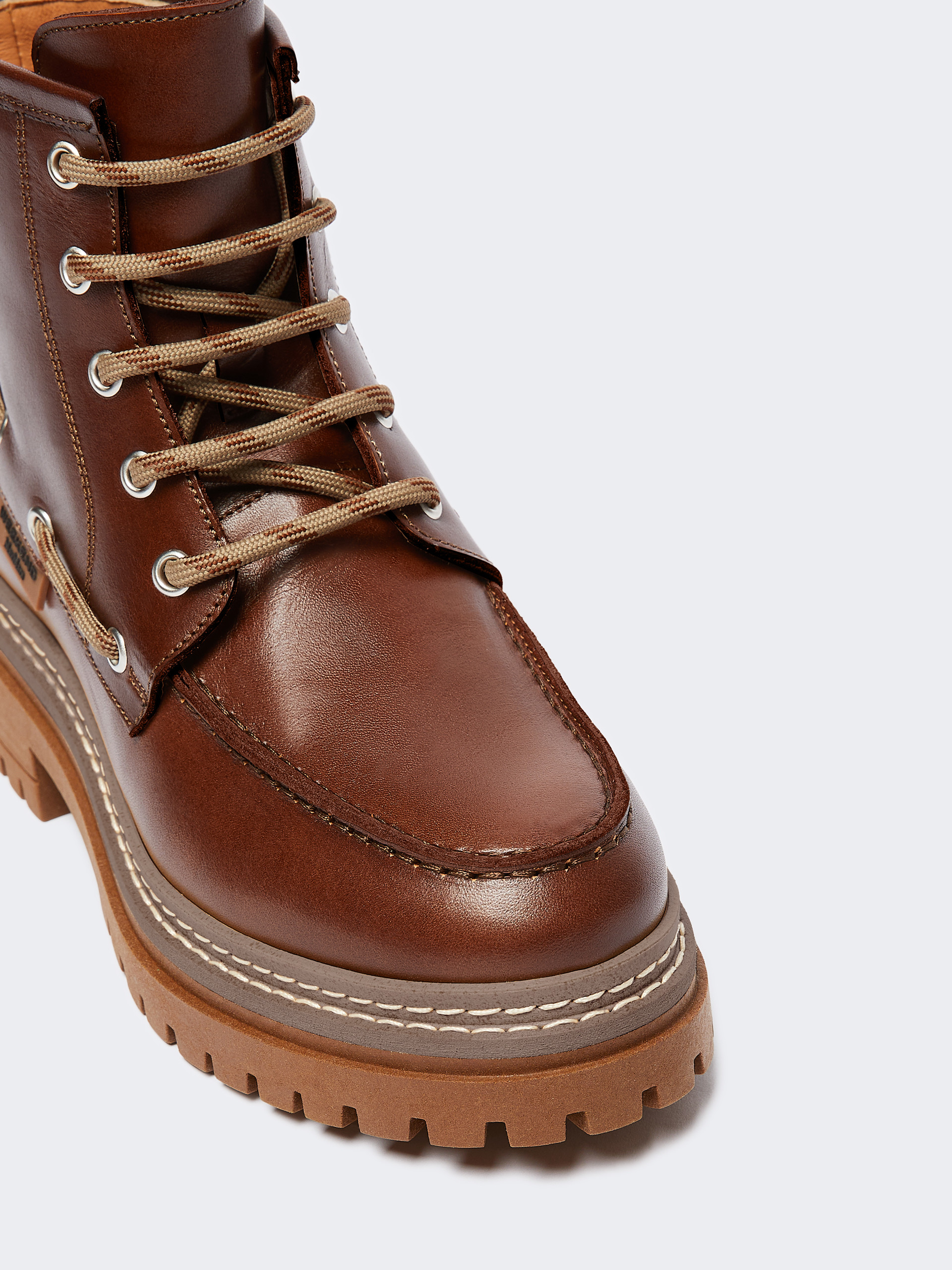 Stivaletto stringato in pelle - Weekend Max Mara - 5