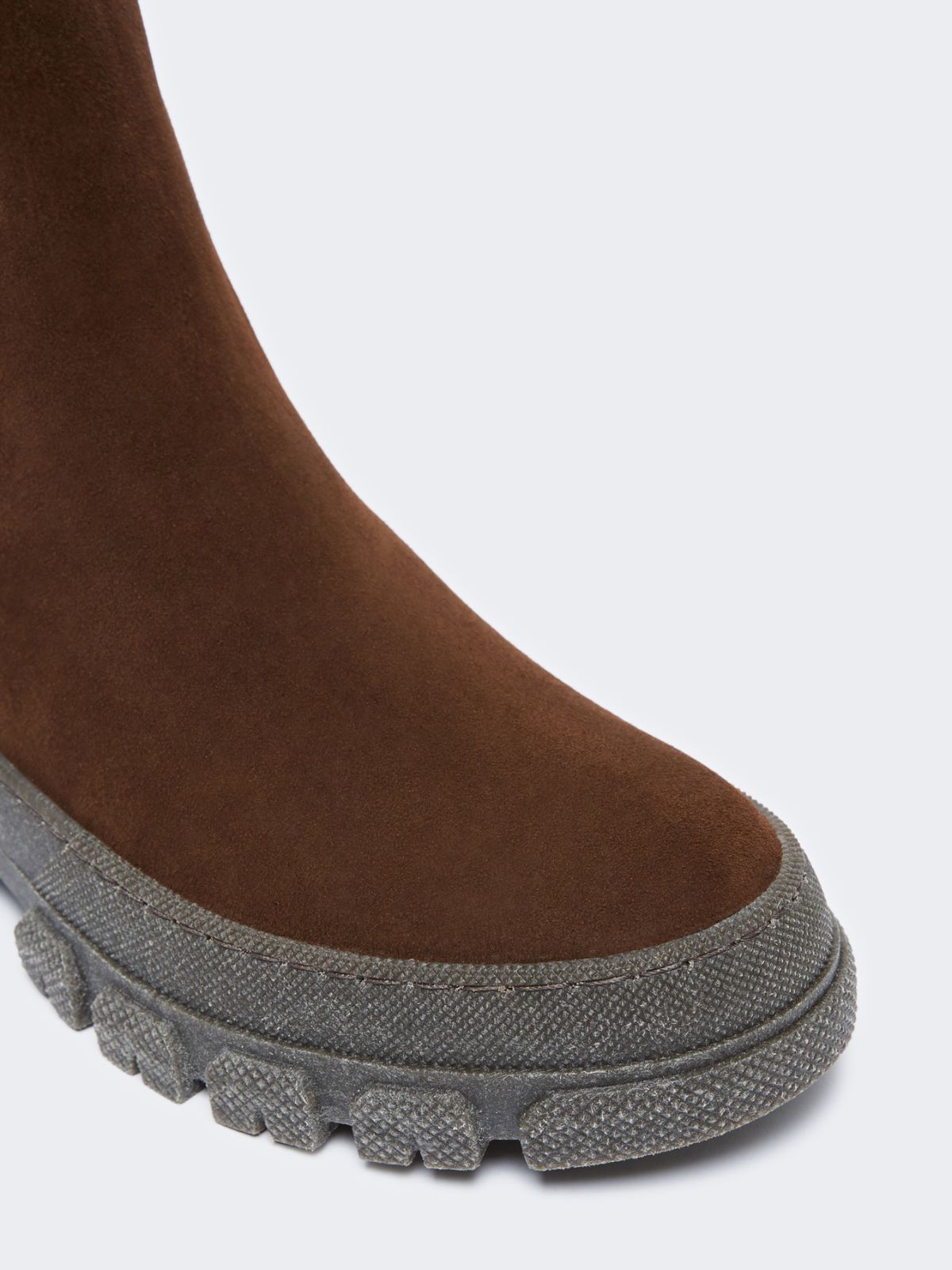 Chelsea boot in pelle scamosciata - MARRONE - Weekend - 4