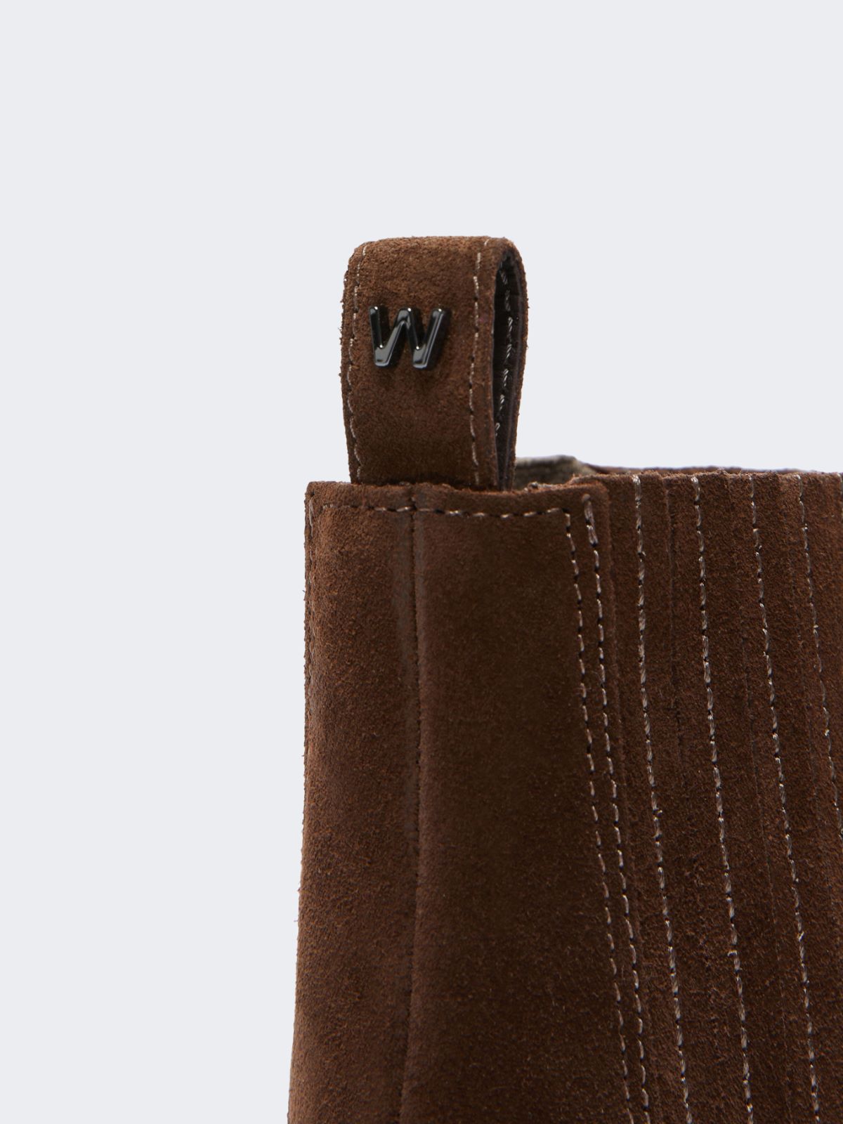 Chelsea boot in pelle scamosciata - MARRONE - Weekend - 5