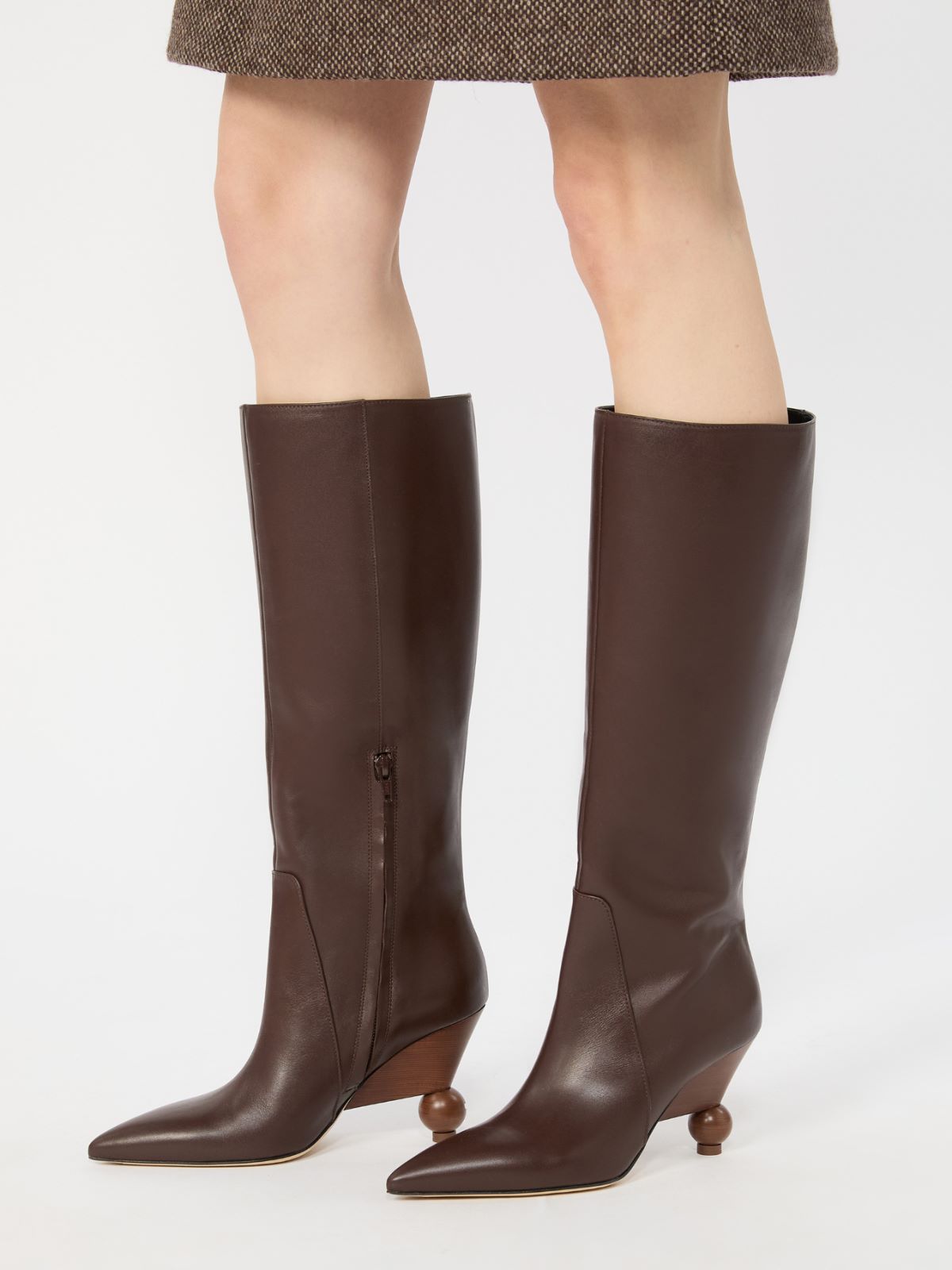 Patent leather knee-high boots - Weekend Max Mara - 7