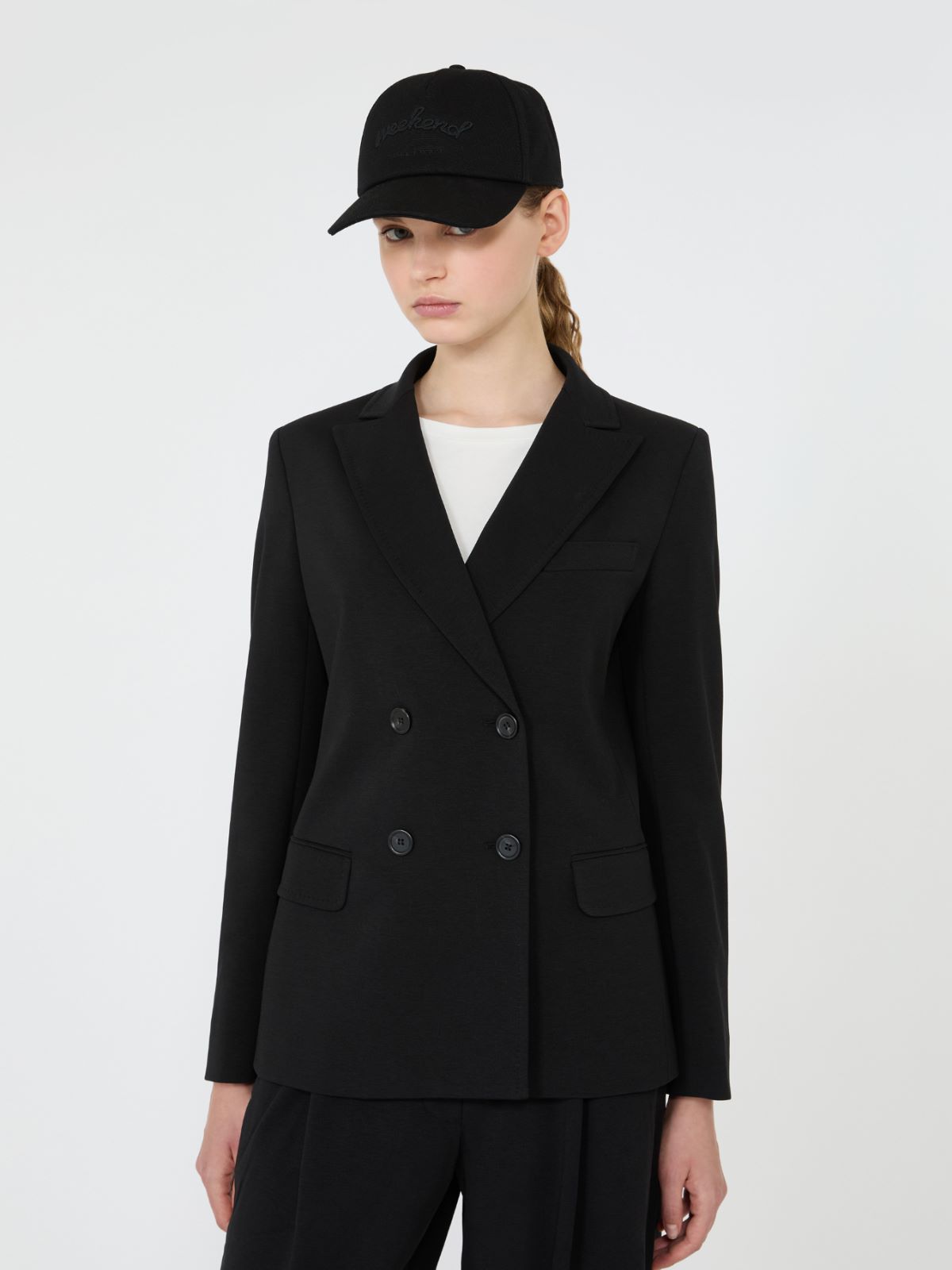 Blazer doppiopetto in jersey Milano - Weekend Max Mara - 4