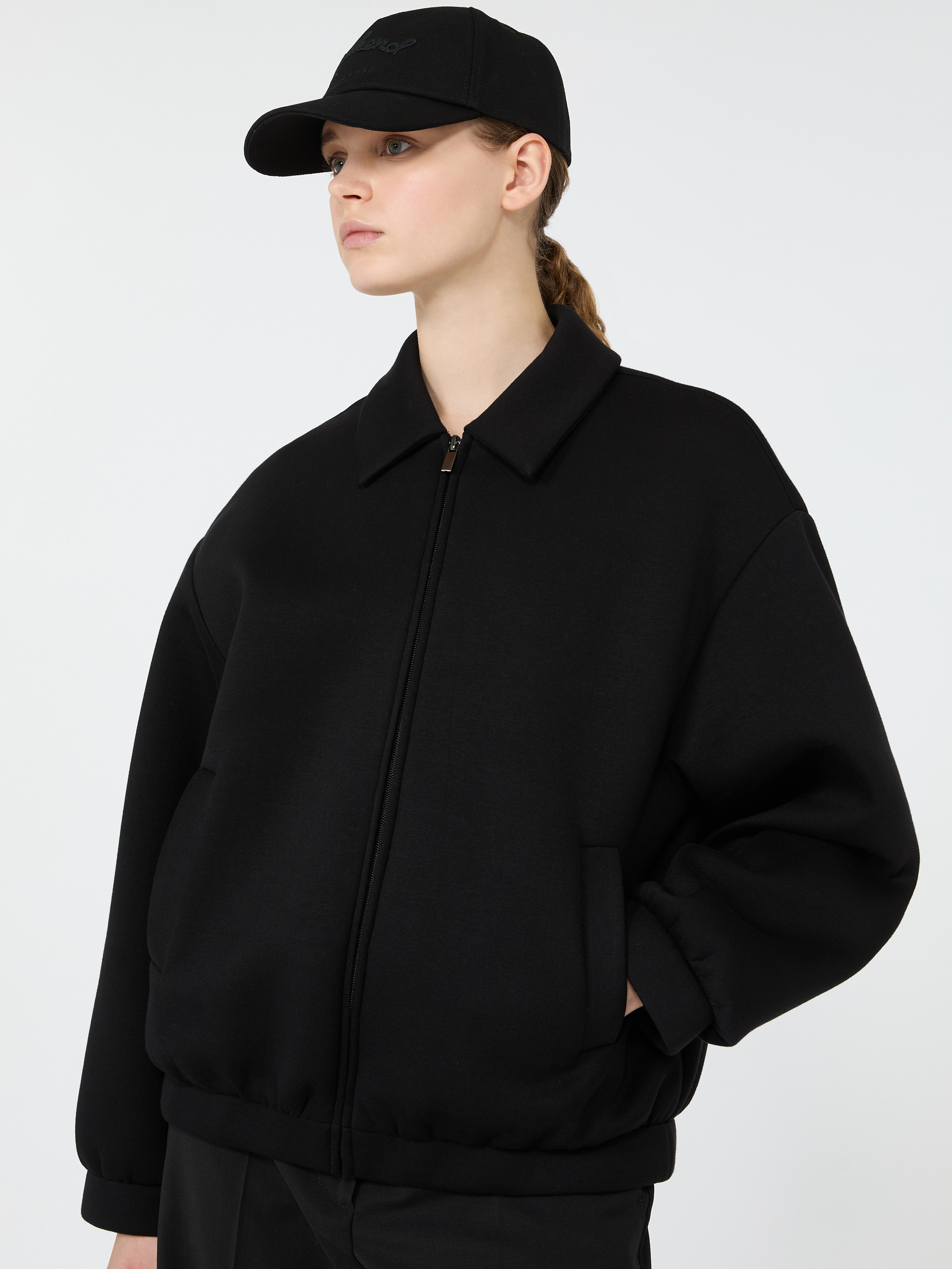 Scuba jersey bomber jacket - Weekend Max Mara - 4