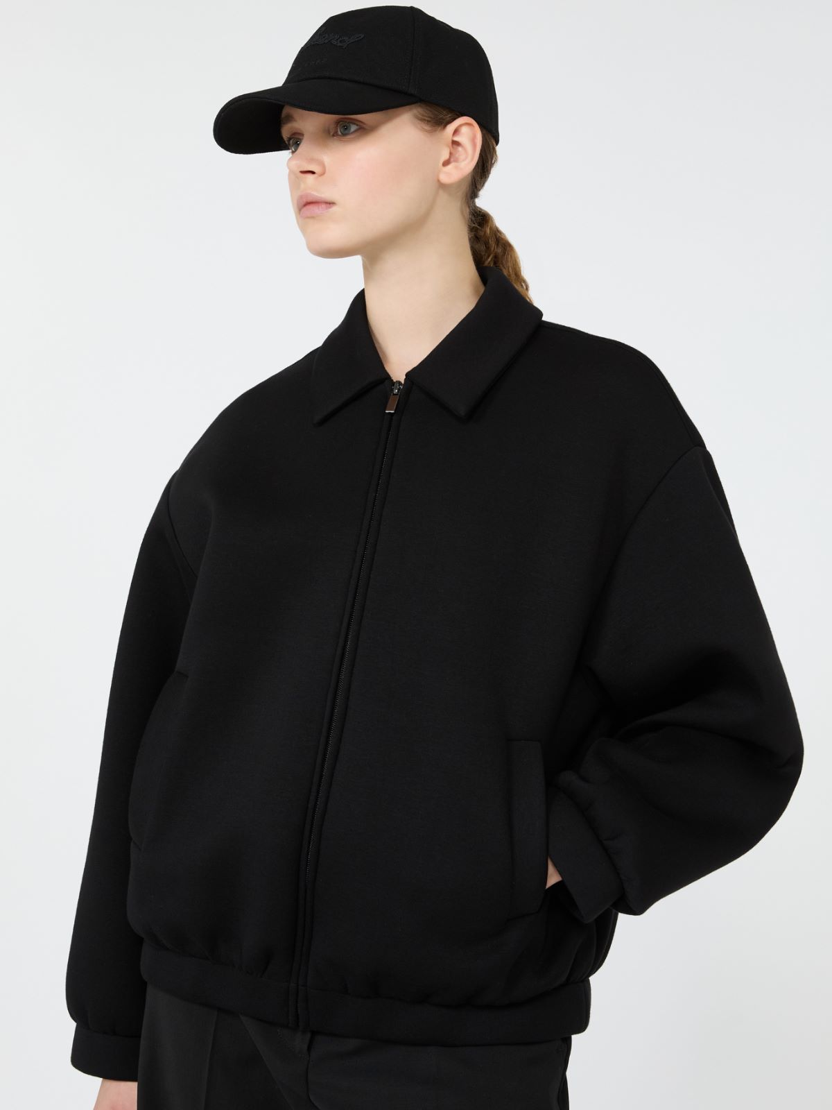 Scuba jersey bomber jacket - Weekend Max Mara - 4
