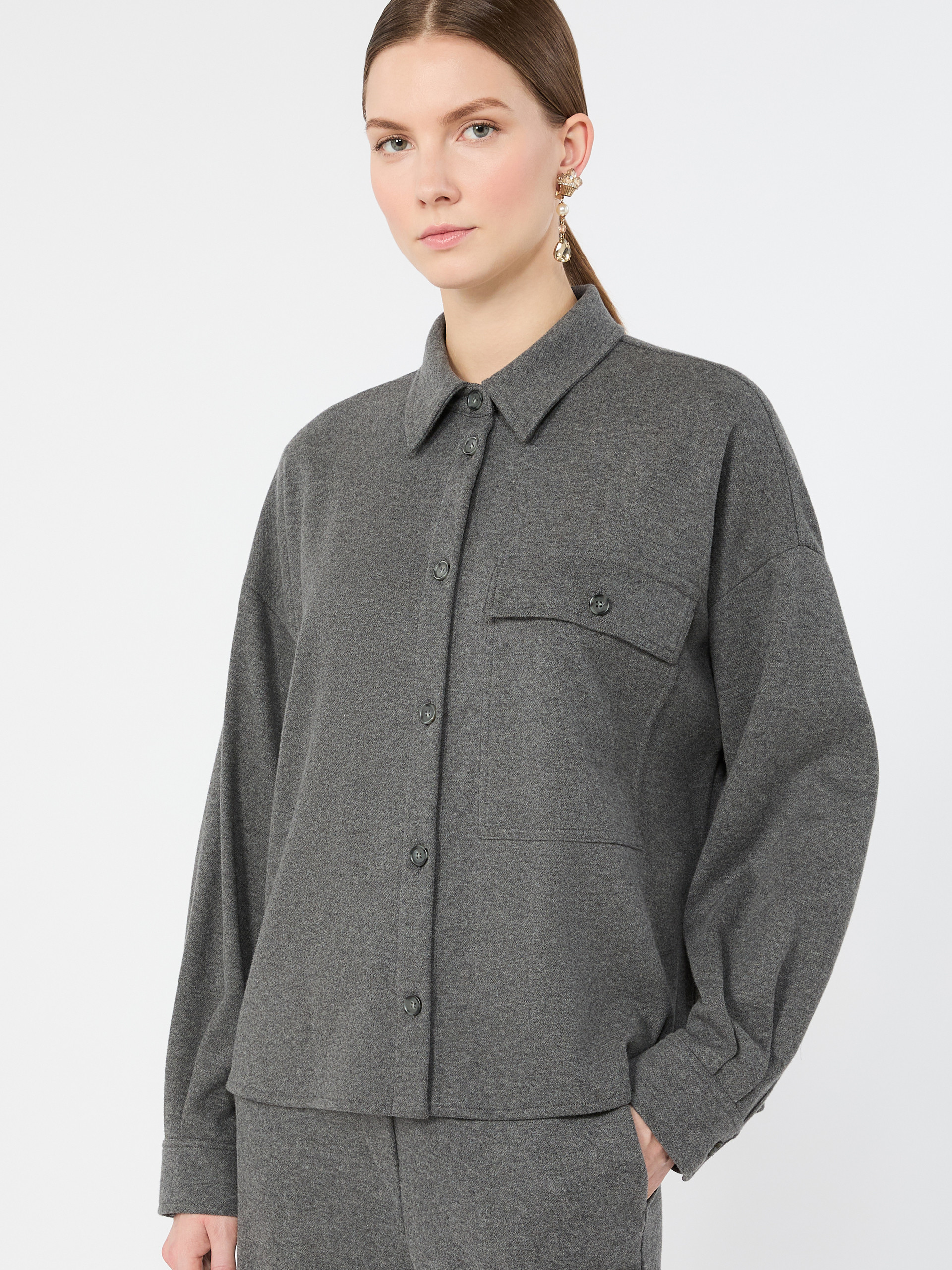 Micro jacquard jersey jacket - Weekend Max Mara - 4