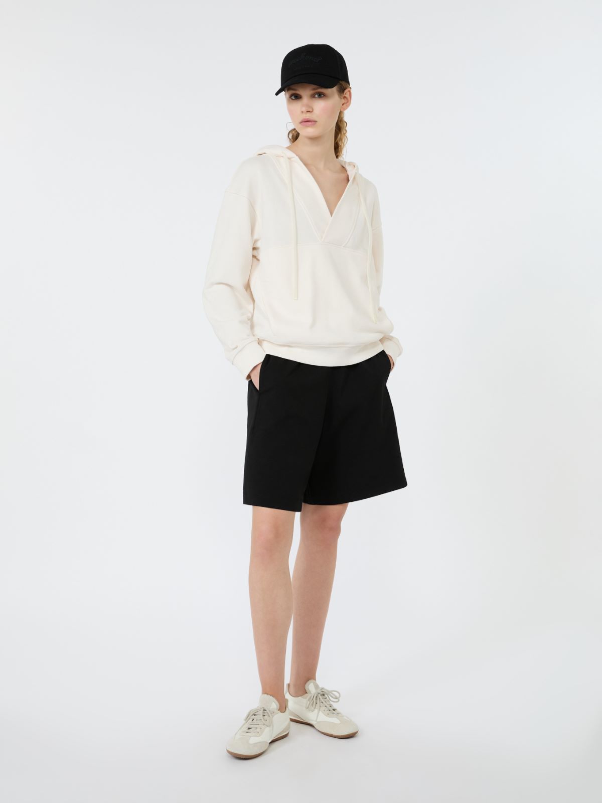 Felpa con cappuccio in jersey - Weekend Max Mara