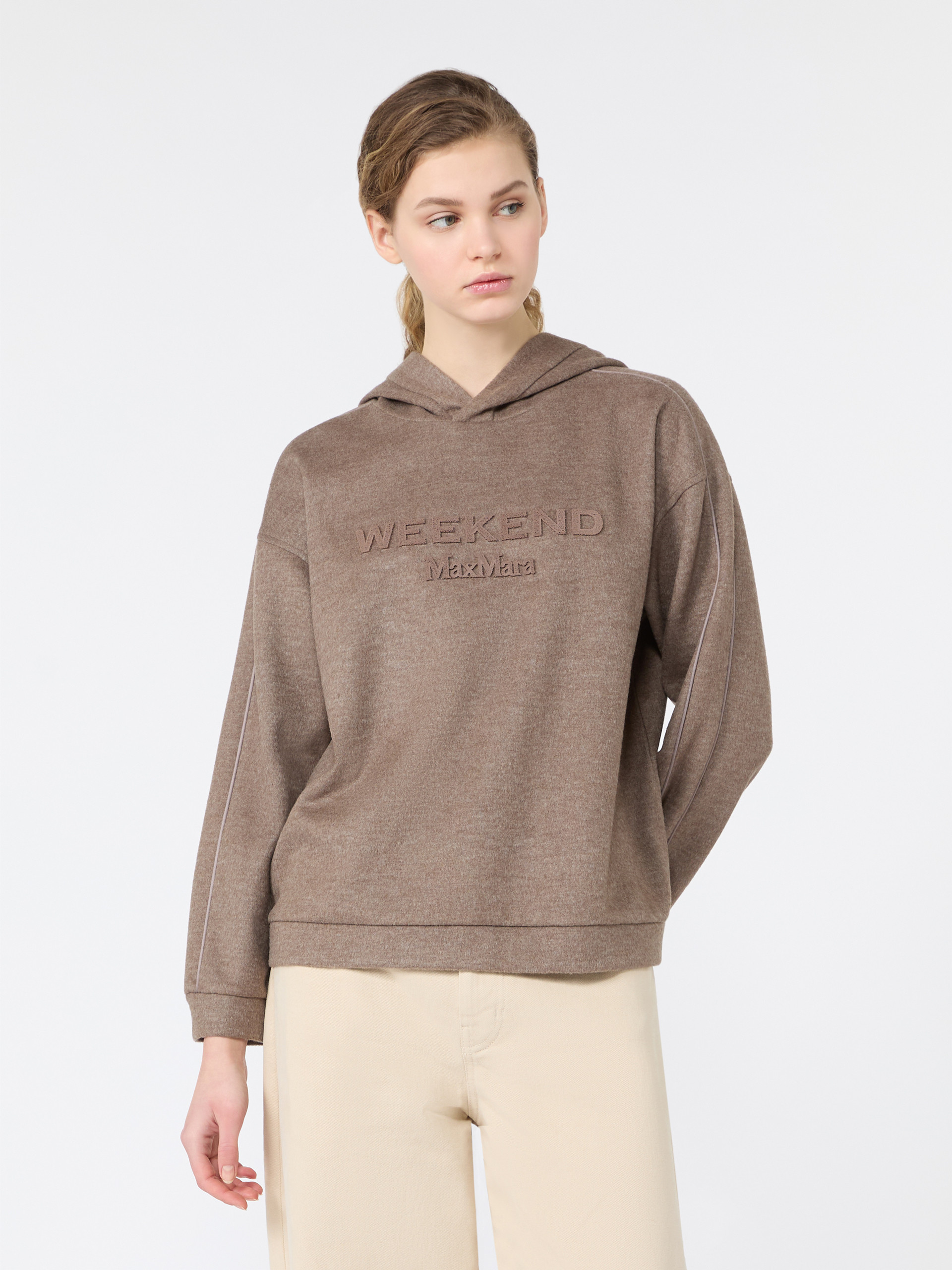 Jersey hooded sweatshirt - Weekend Max Mara - 2