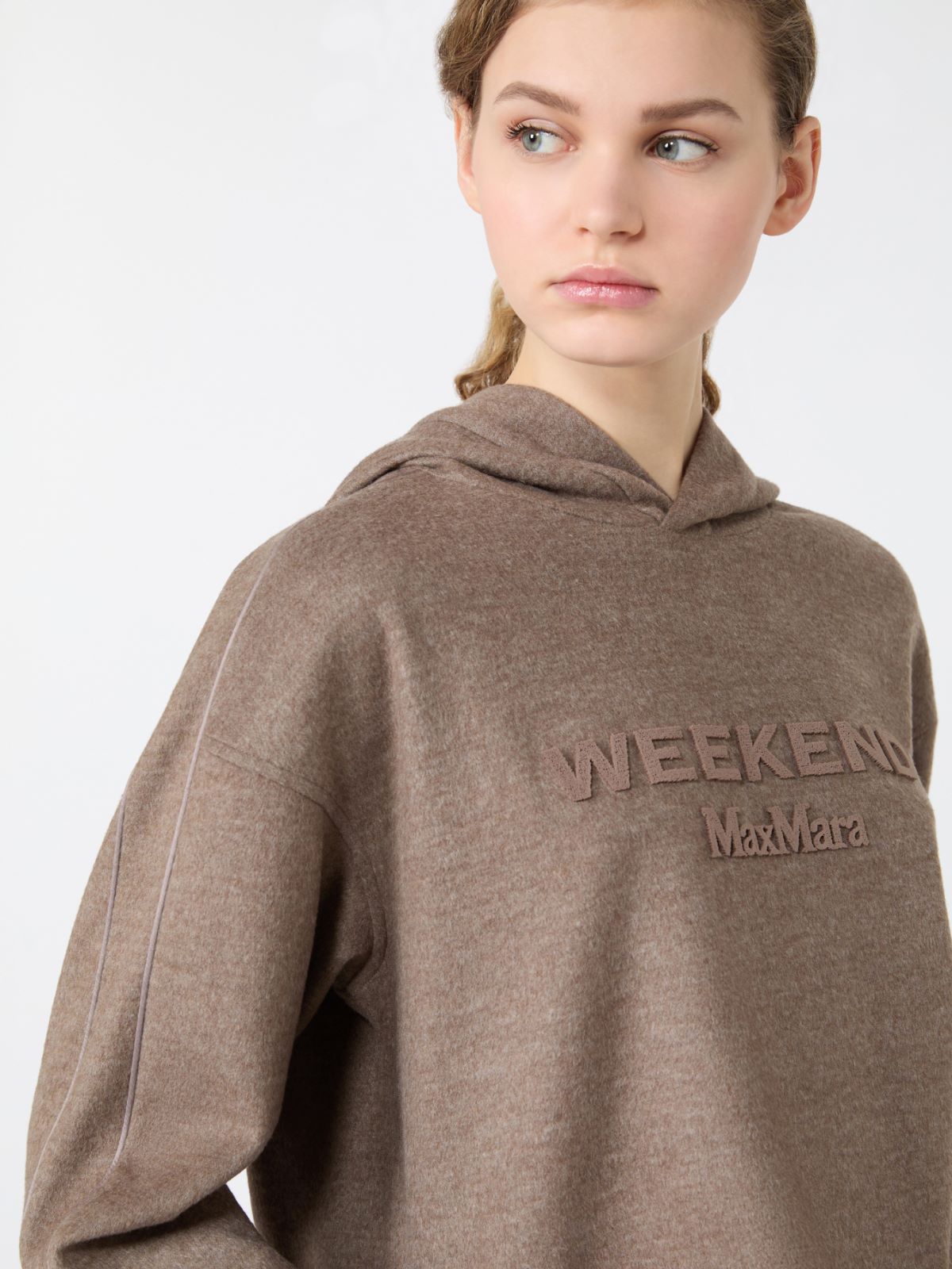 Jersey hooded sweatshirt - Weekend Max Mara - 5