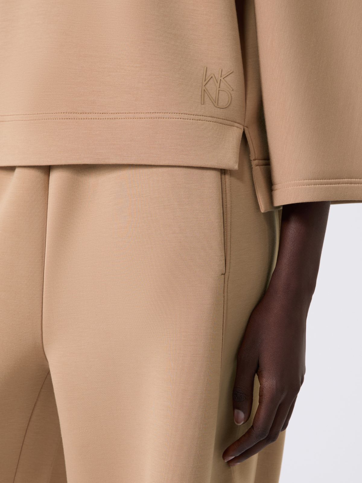 Boxy sweatshirt in scuba jersey - Weekend Max Mara - 5