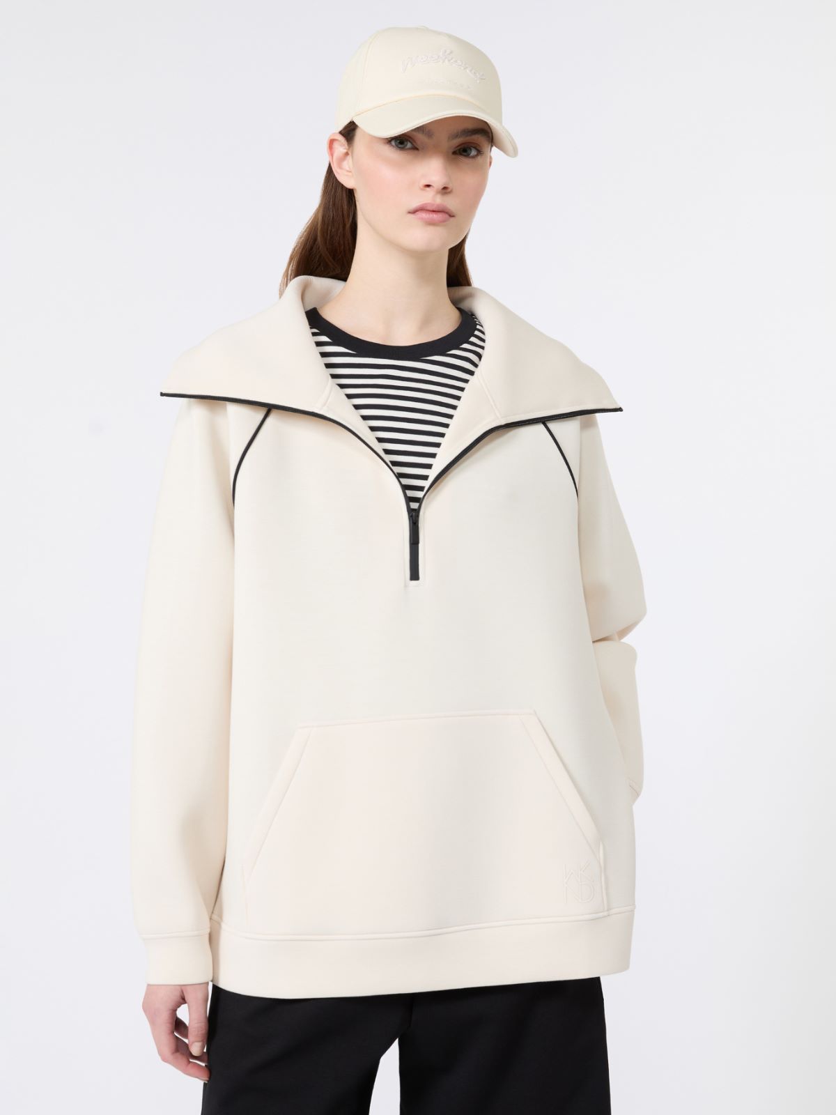 Scuba jersey sweatshirt - Weekend Max Mara - 4