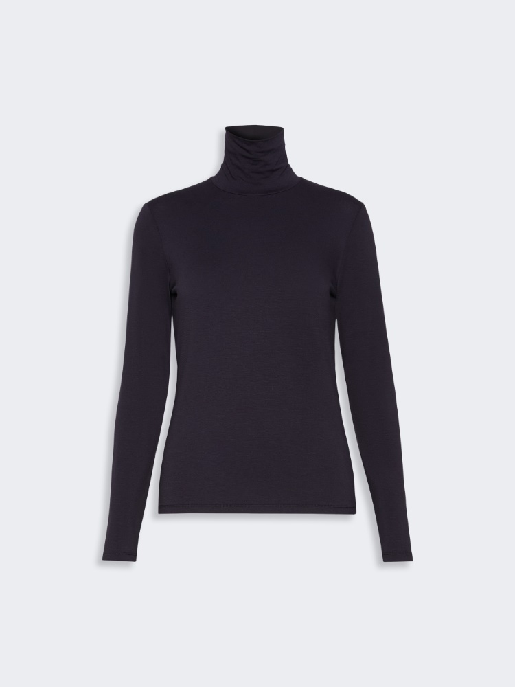 Slim-fit top in stretch viscose jersey - Weekend Max Mara - 2