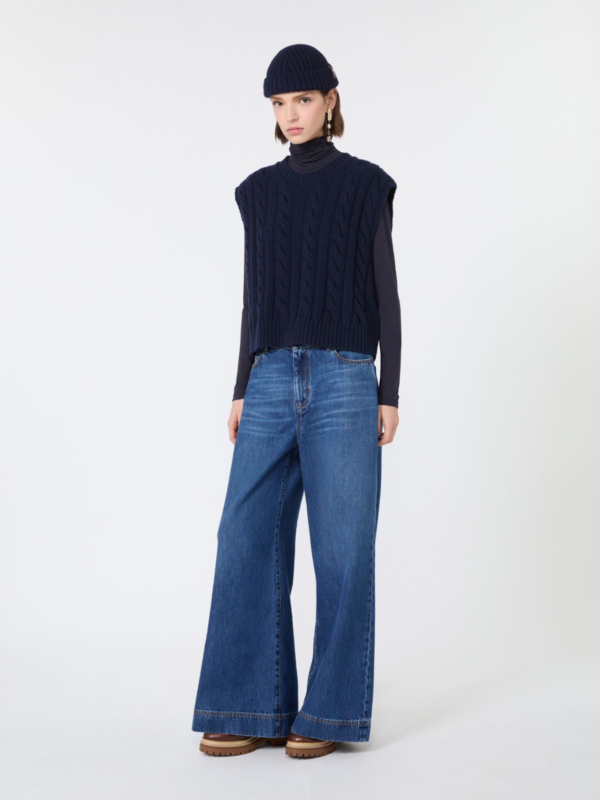 Slim-fit top in stretch viscose jersey - Weekend Max Mara