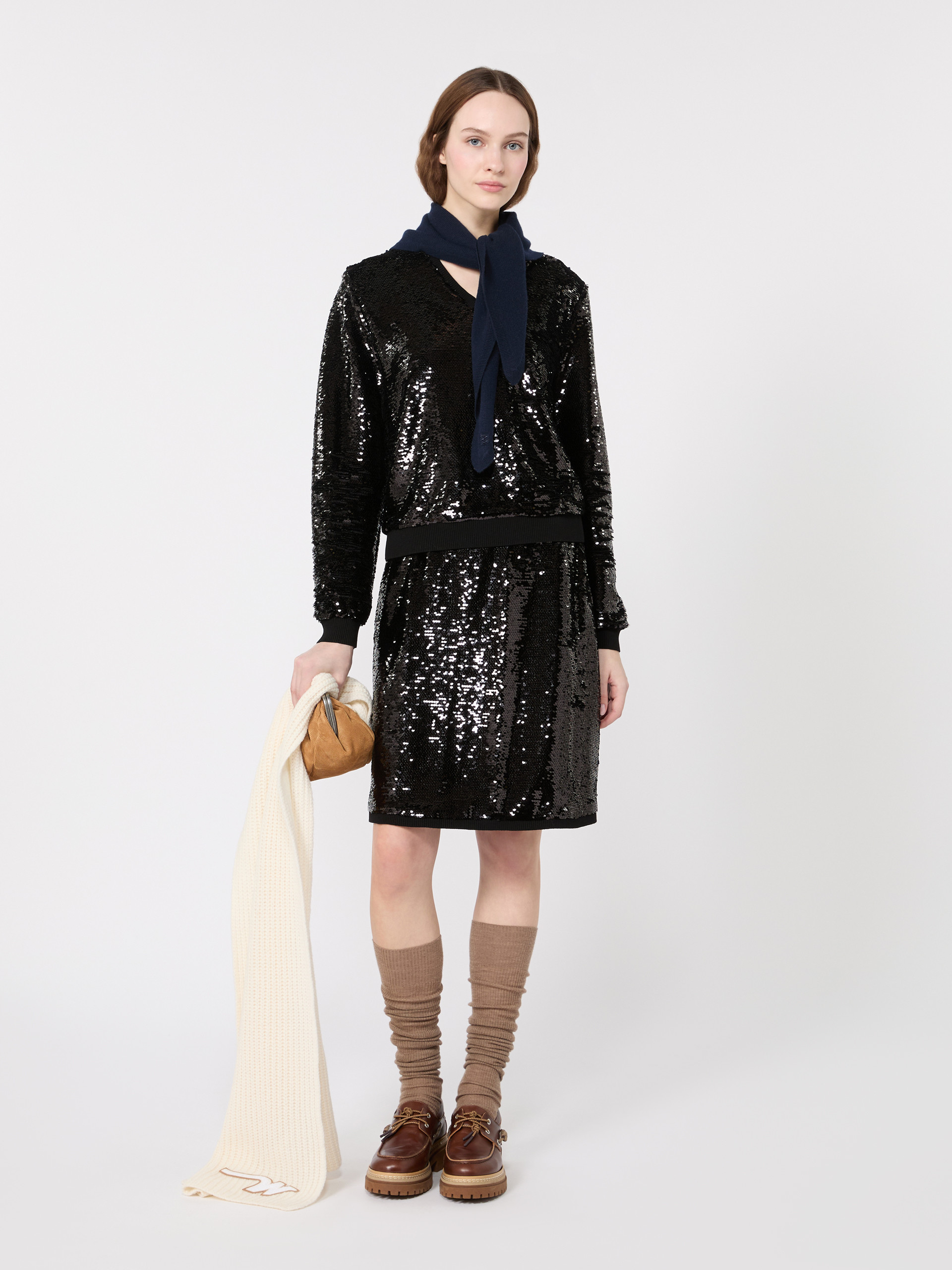 Jersey and sequin blouse - Weekend Max Mara