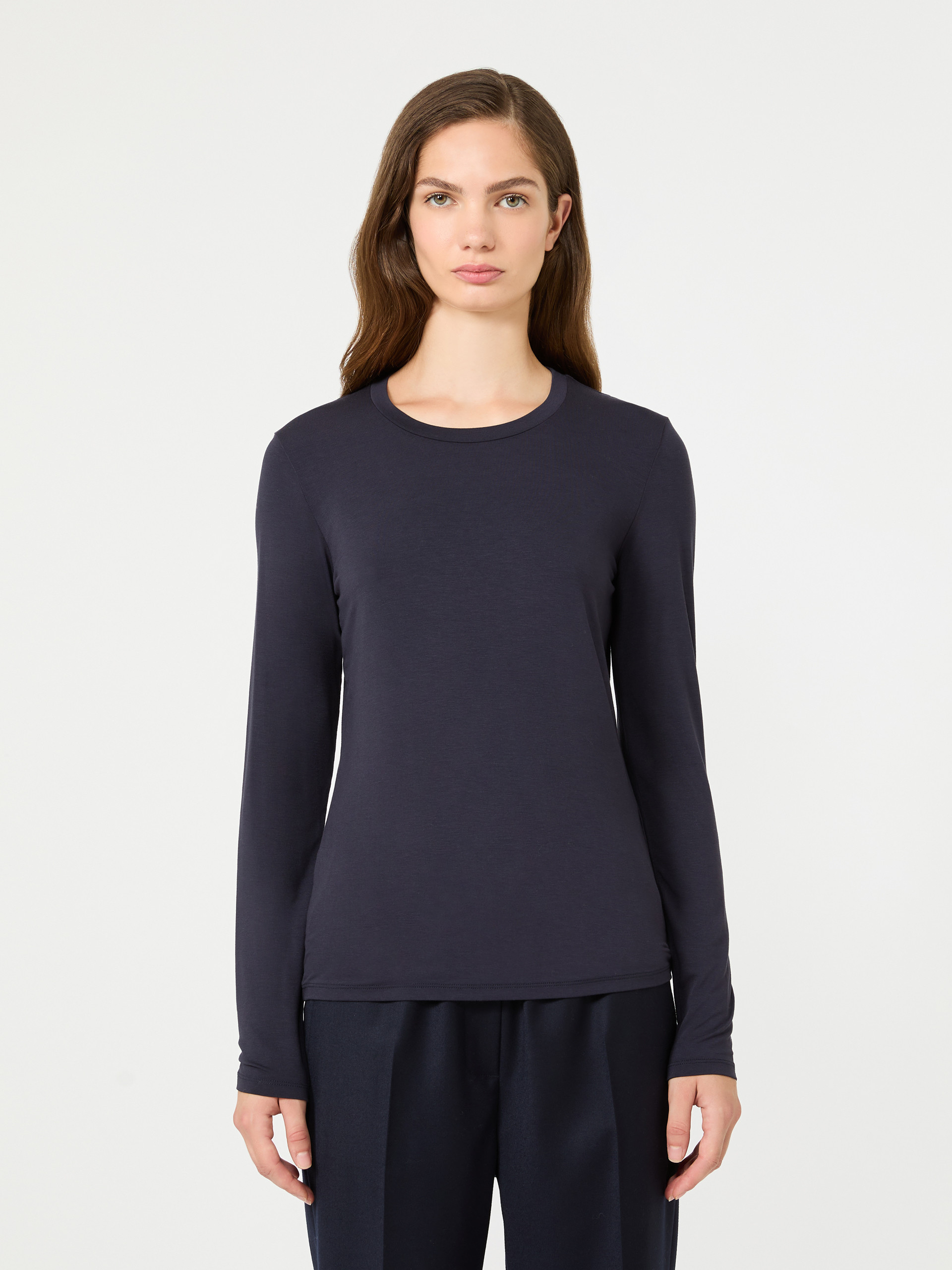 Stretch viscose jersey T-shirt - Weekend Max Mara - 2