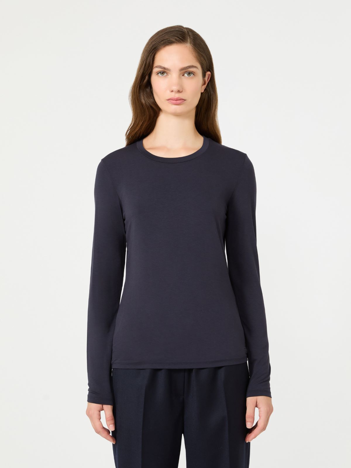 Stretch viscose jersey T-shirt - Weekend Max Mara - 2