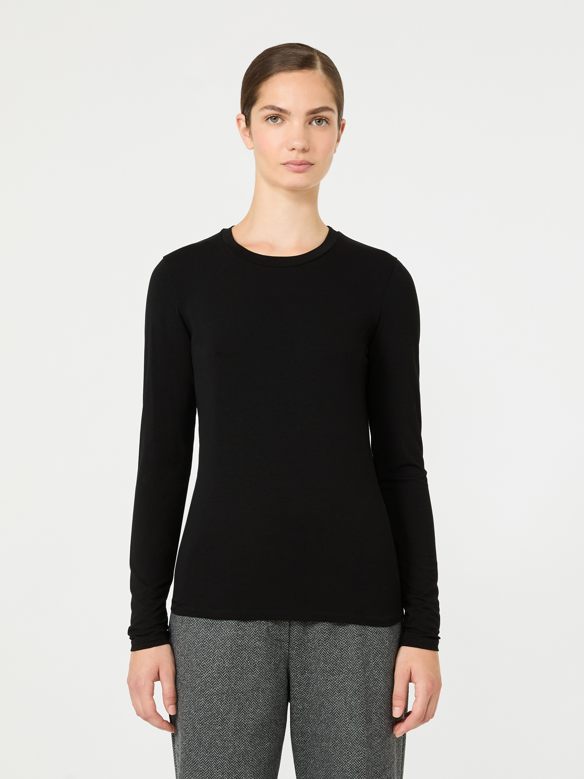 Stretch viscose jersey T-shirt - Weekend Max Mara - 2