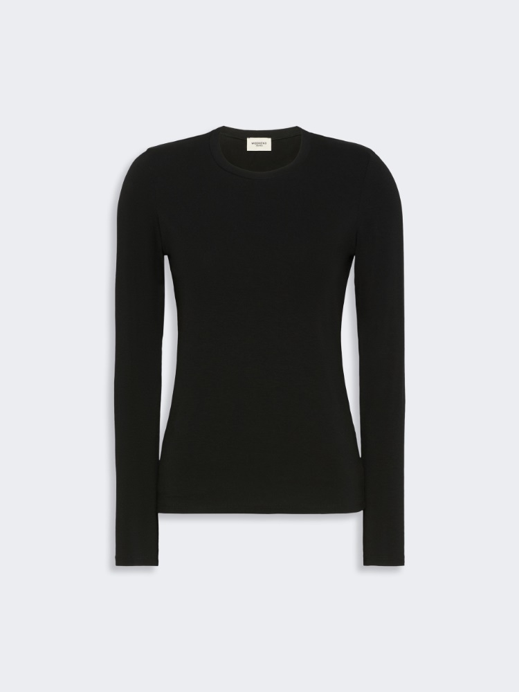 Stretch viscose jersey T-shirt - Weekend Max Mara - 2