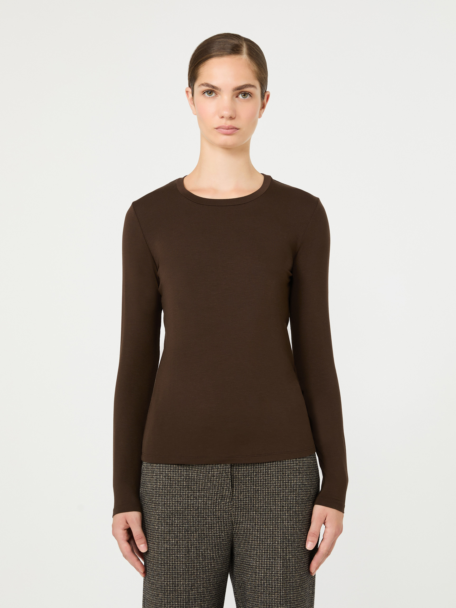 Stretch viscose jersey T-shirt - Weekend Max Mara - 2