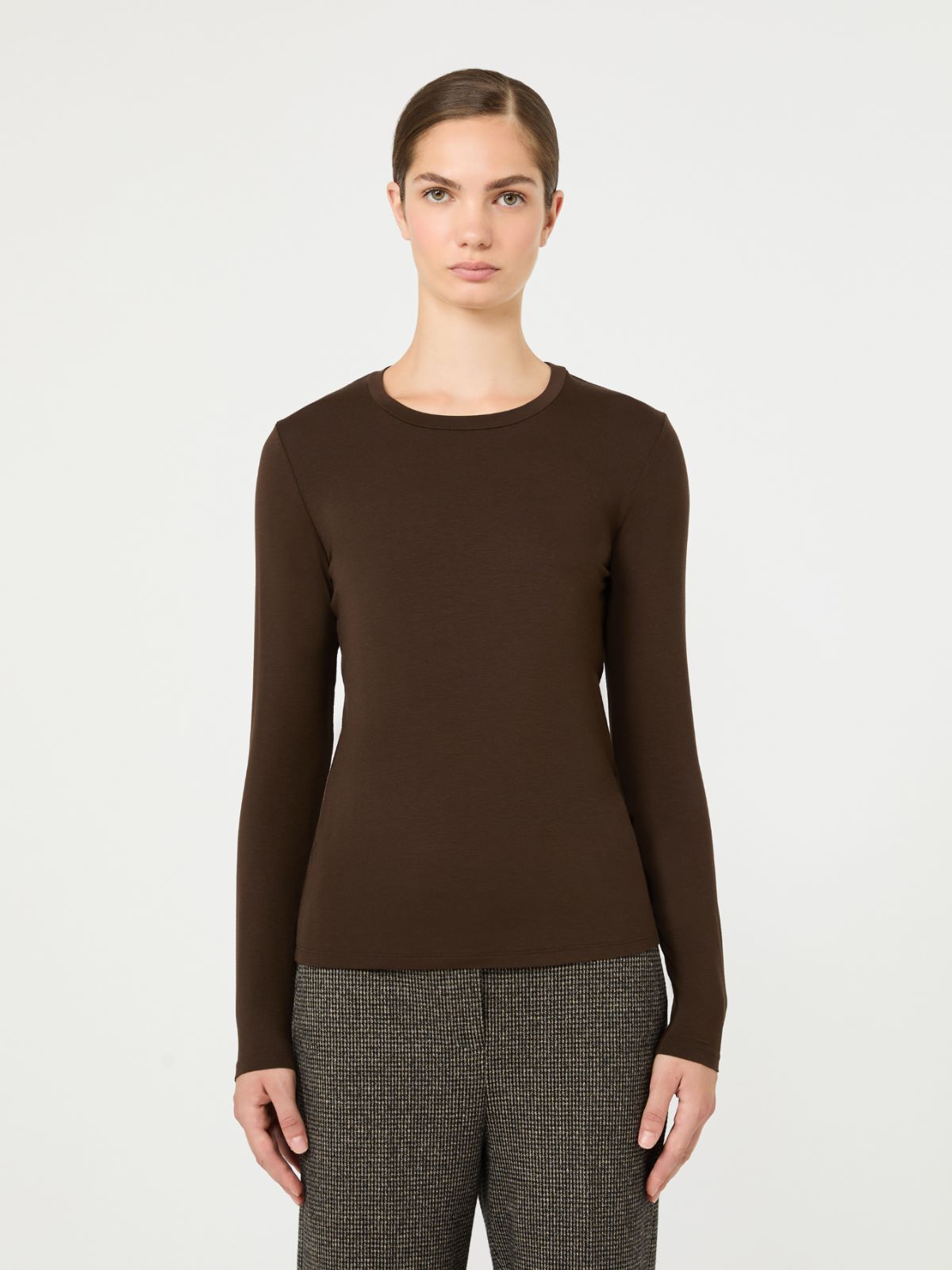 Stretch viscose jersey T-shirt - Weekend Max Mara - 2