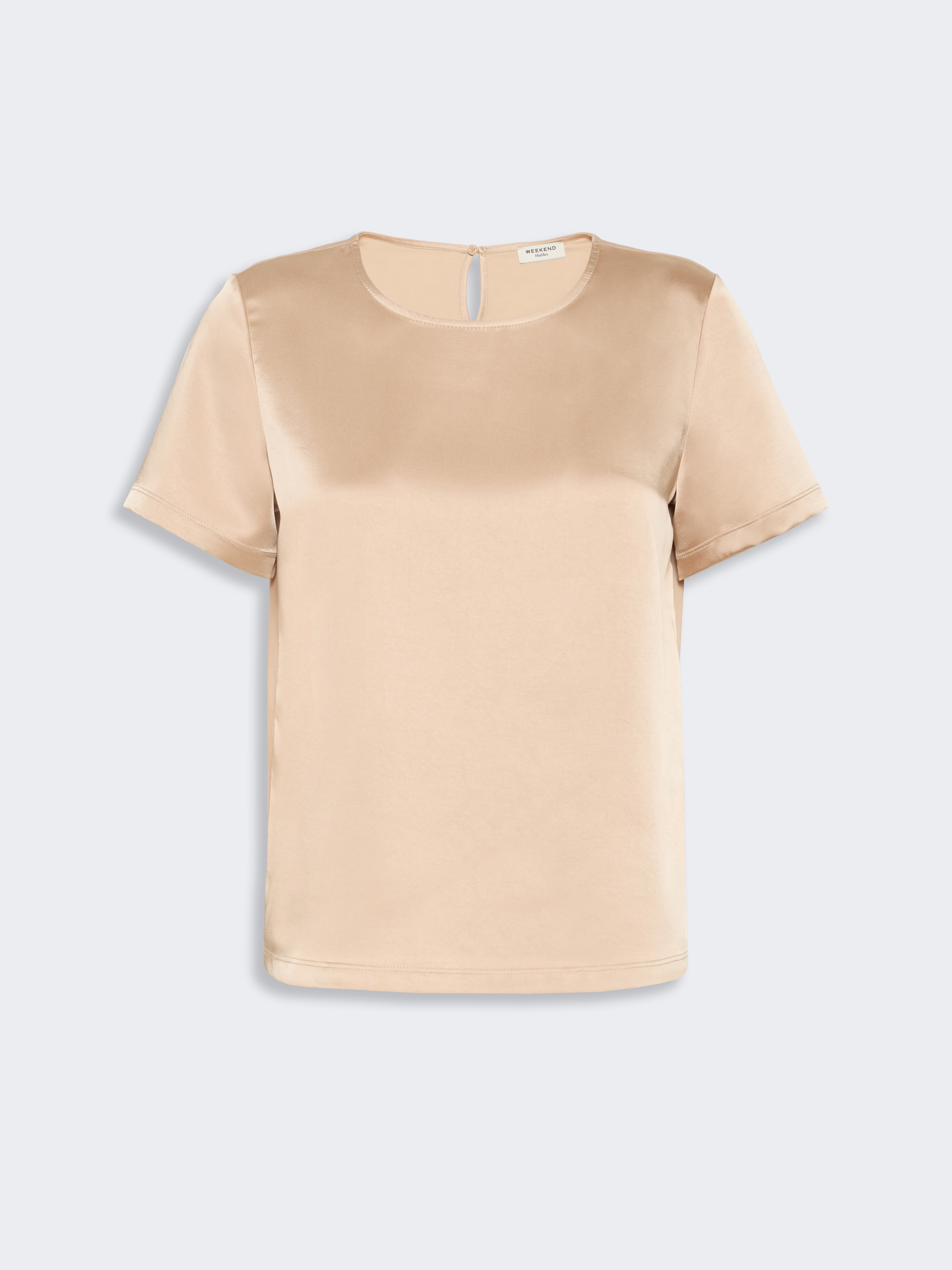 Satin crew-neck T-shirt - Weekend Max Mara - 5