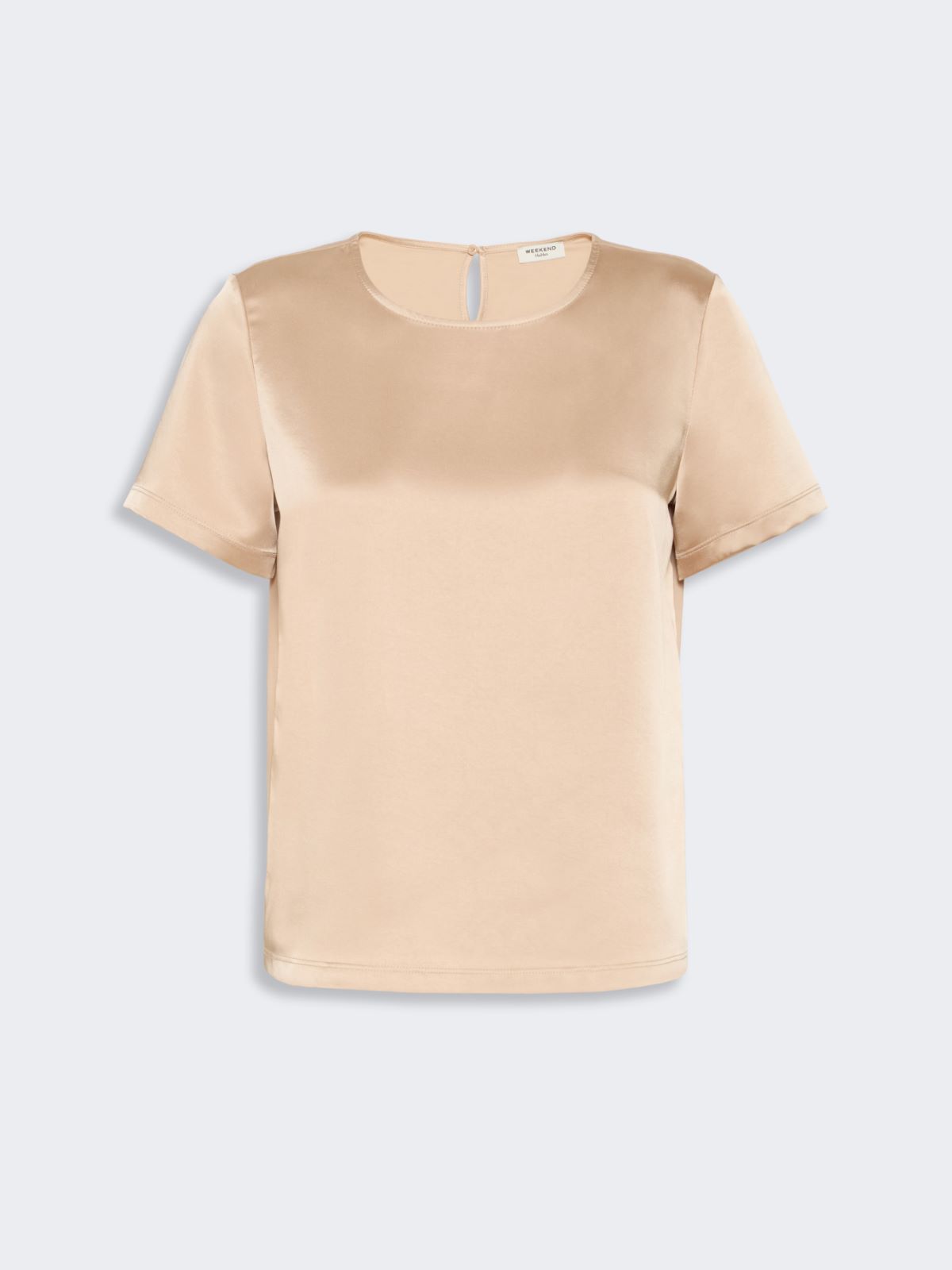 Satin crew-neck T-shirt - Weekend Max Mara - 5
