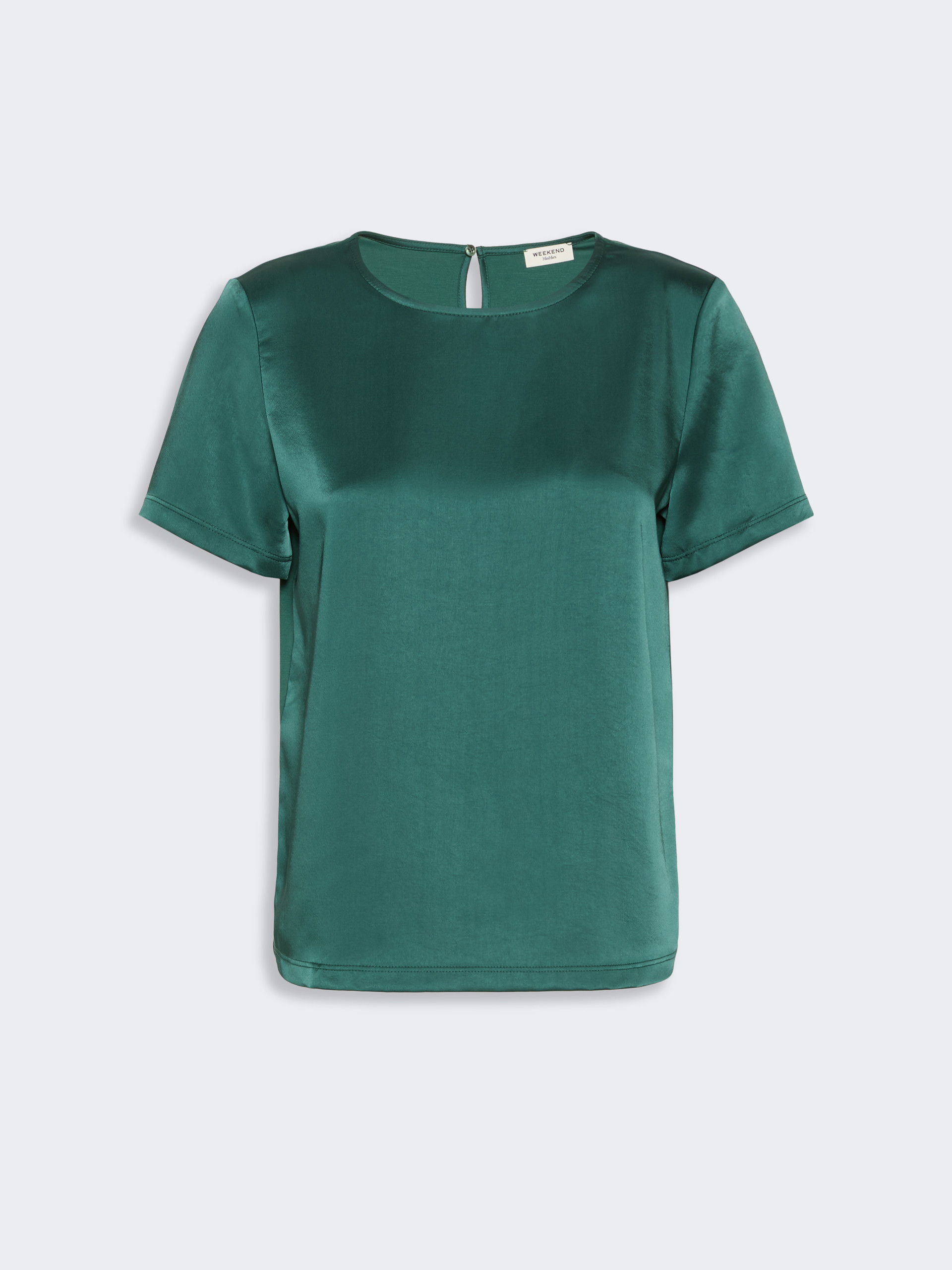 Satin crew-neck T-shirt - Weekend Max Mara - 5