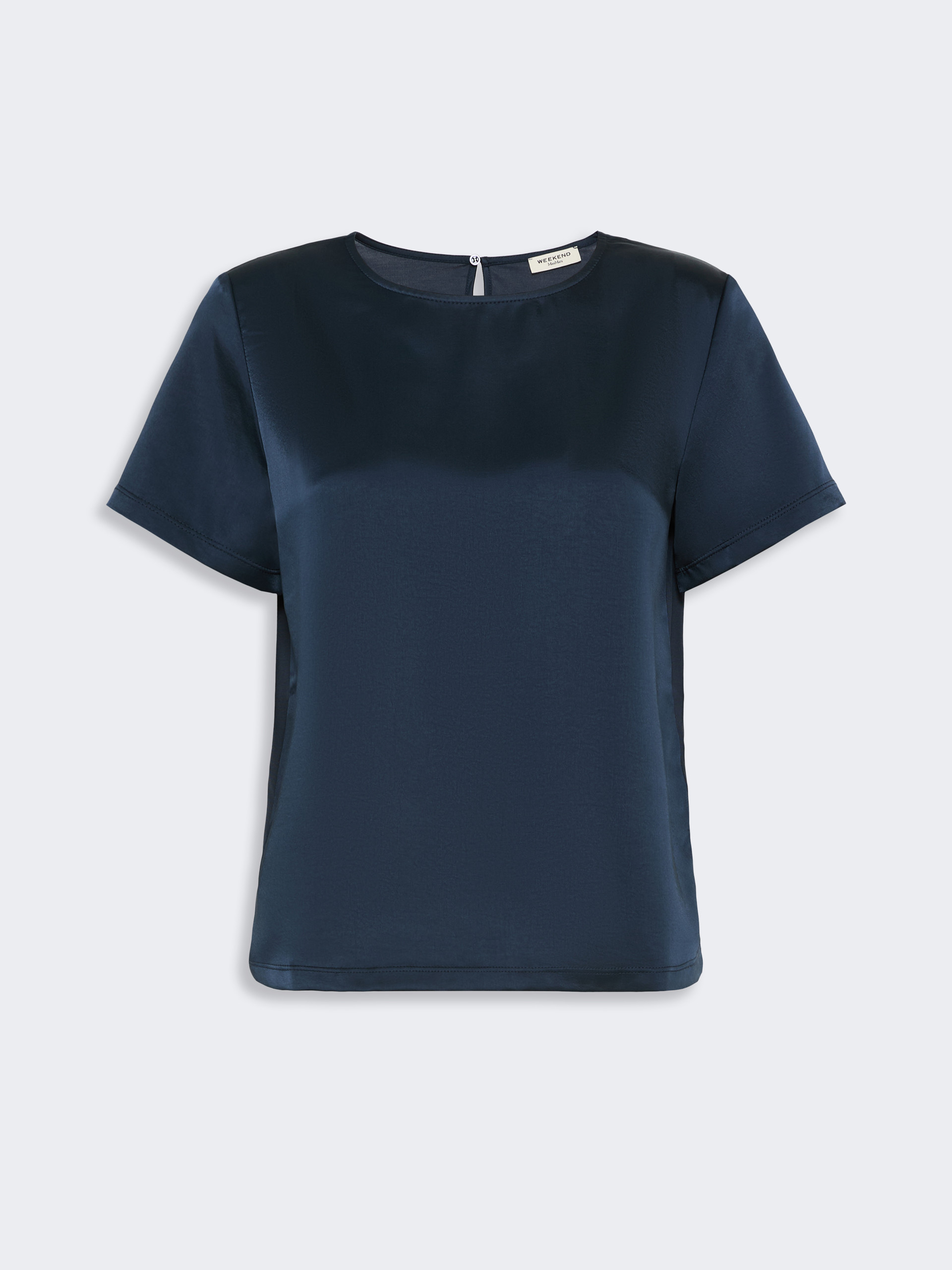 Satin crew-neck T-shirt - Weekend Max Mara - 5