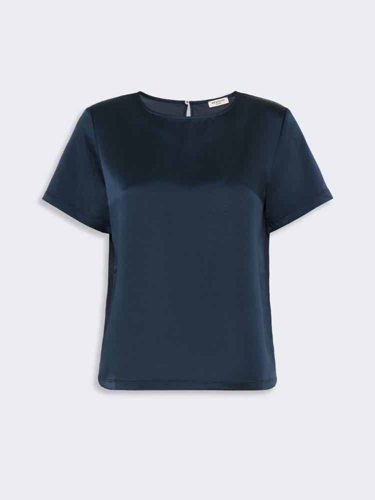 Satin crew-neck T-shirt - Weekend Max Mara - 2