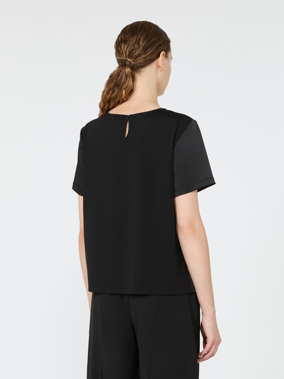 Satin crew-neck T-shirt - Weekend Max Mara - 2