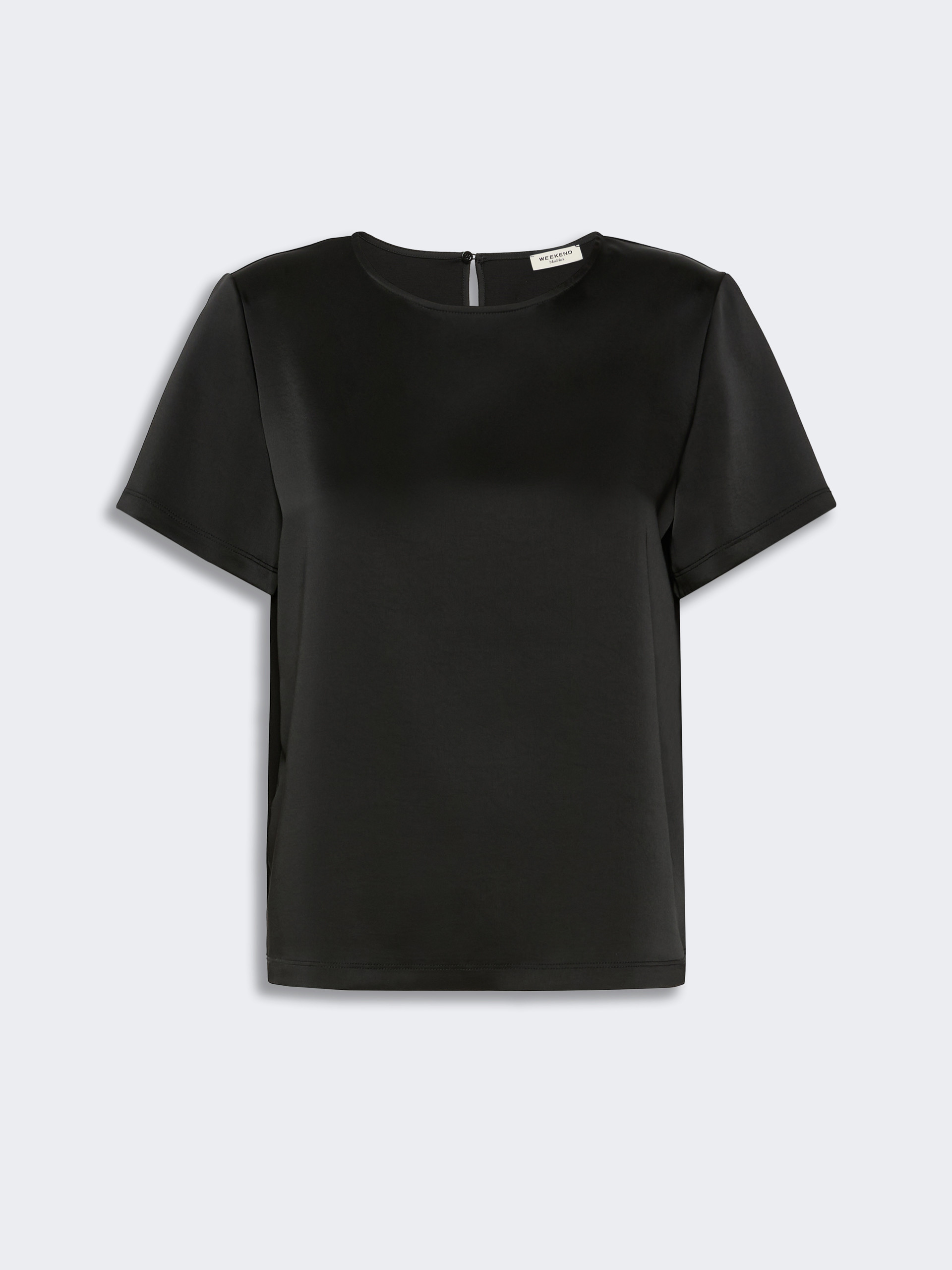 Satin crew-neck T-shirt - Weekend Max Mara - 5