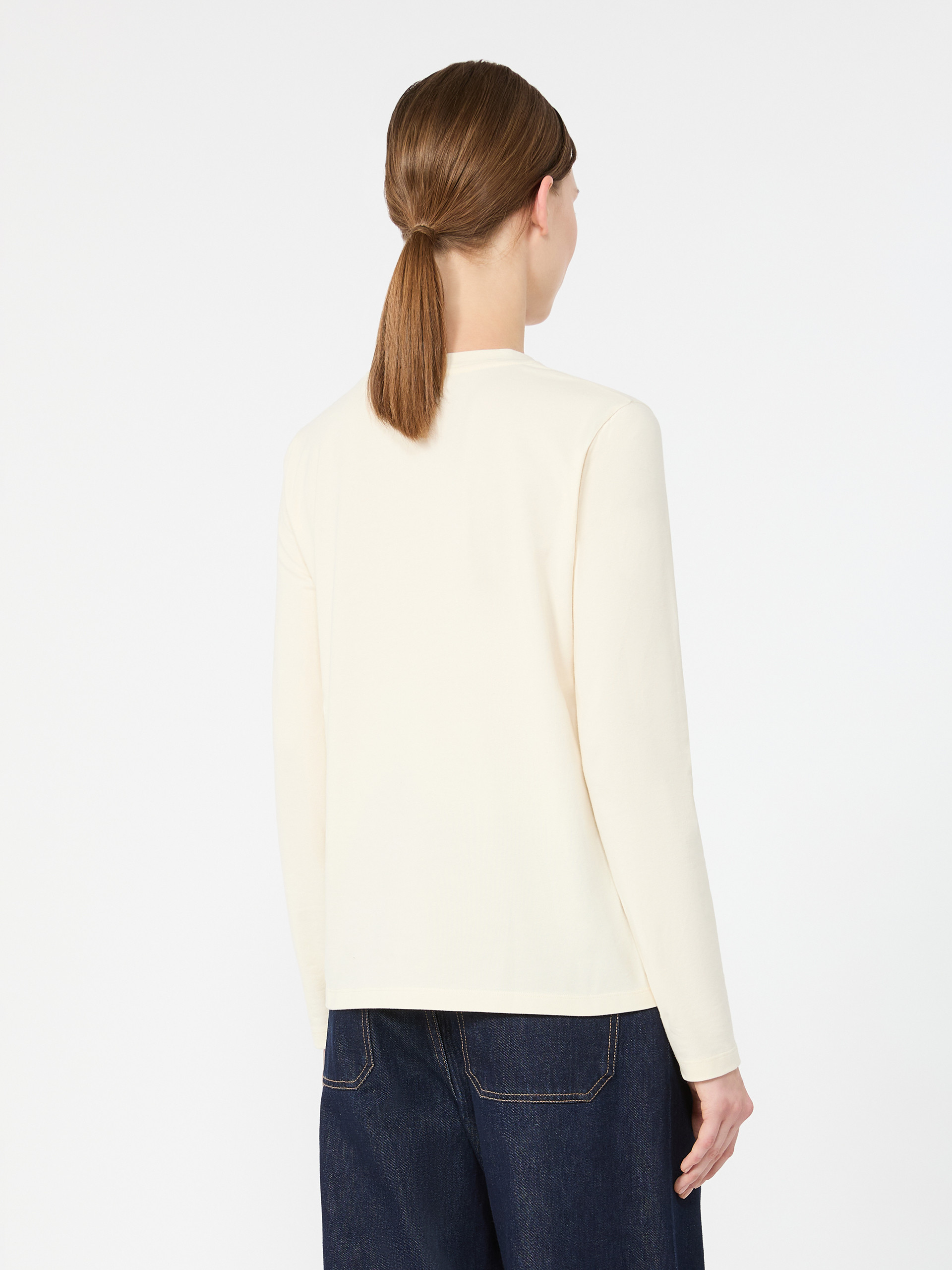 Long-sleeved jersey T-shirt - Weekend Max Mara - 3