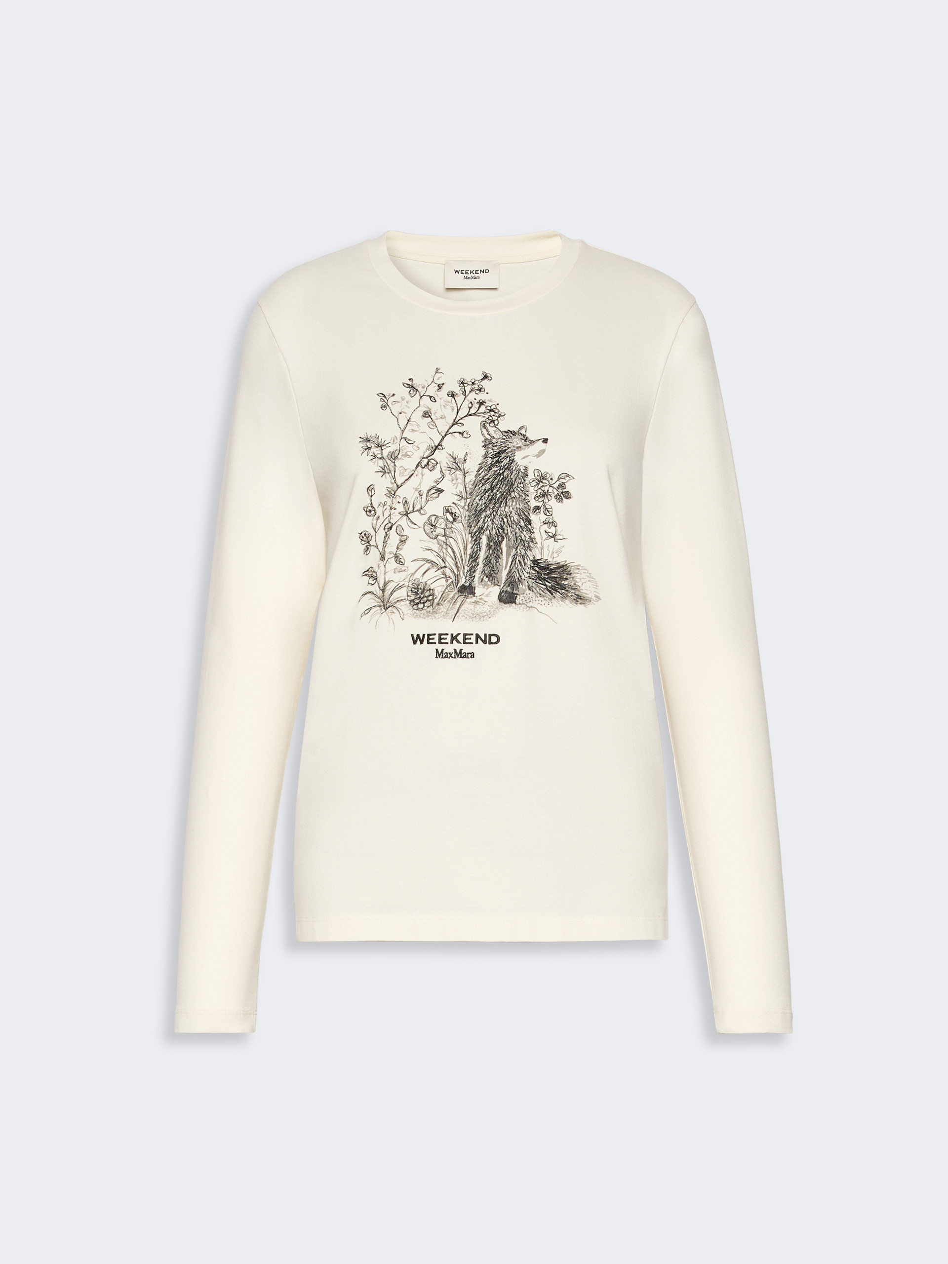 Long-sleeved jersey T-shirt - Weekend Max Mara - 5
