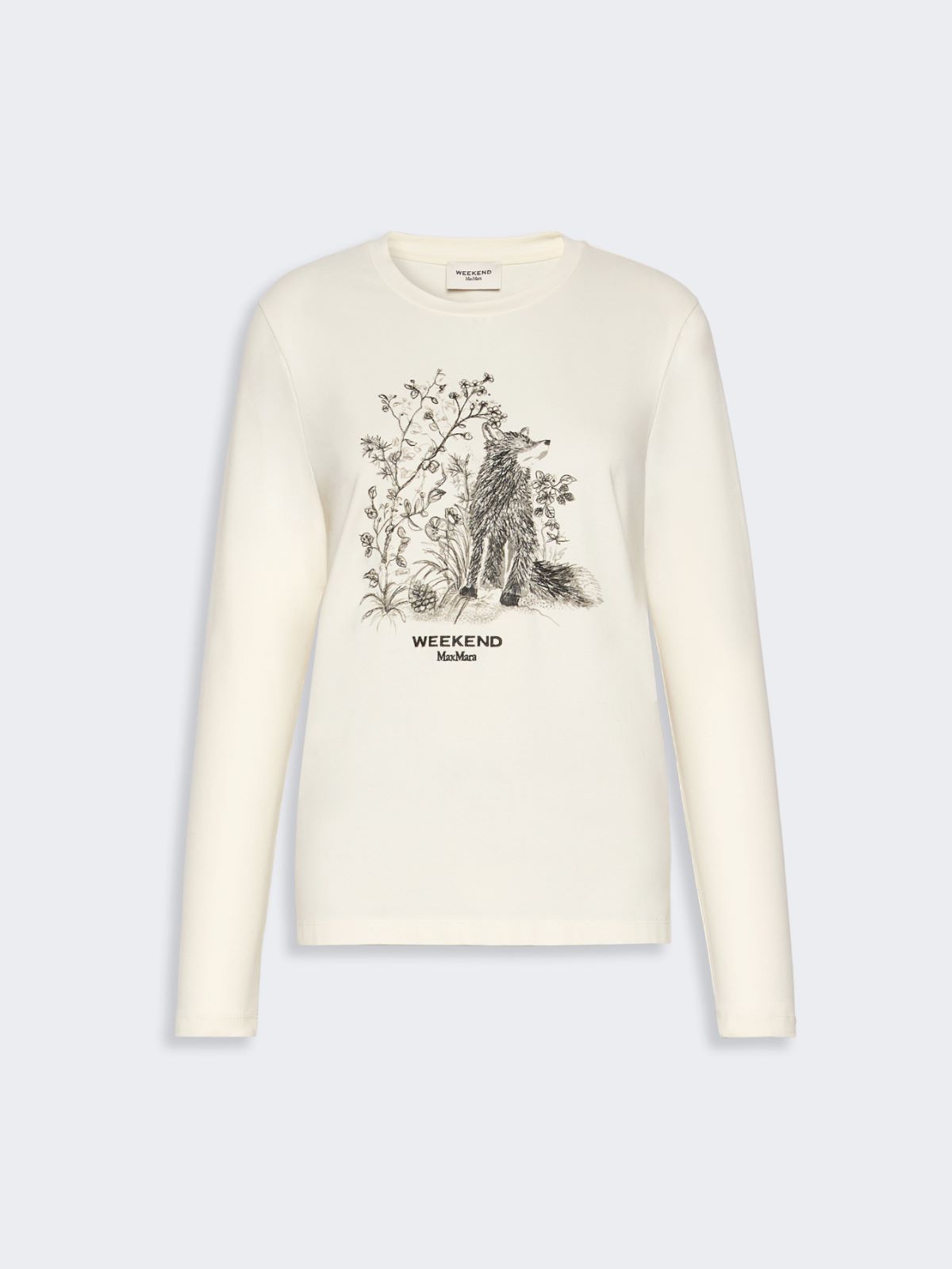Long-sleeved jersey T-shirt - Weekend Max Mara - 5