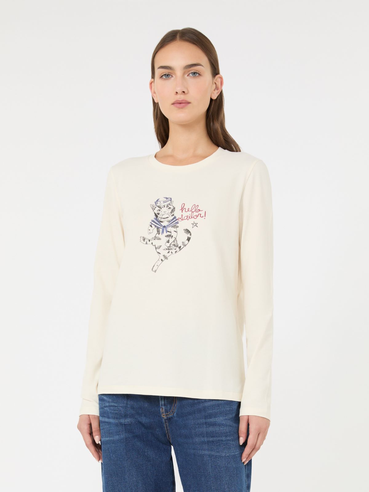 Regular fit stretch jersey T-shirt - Weekend Max Mara - 2