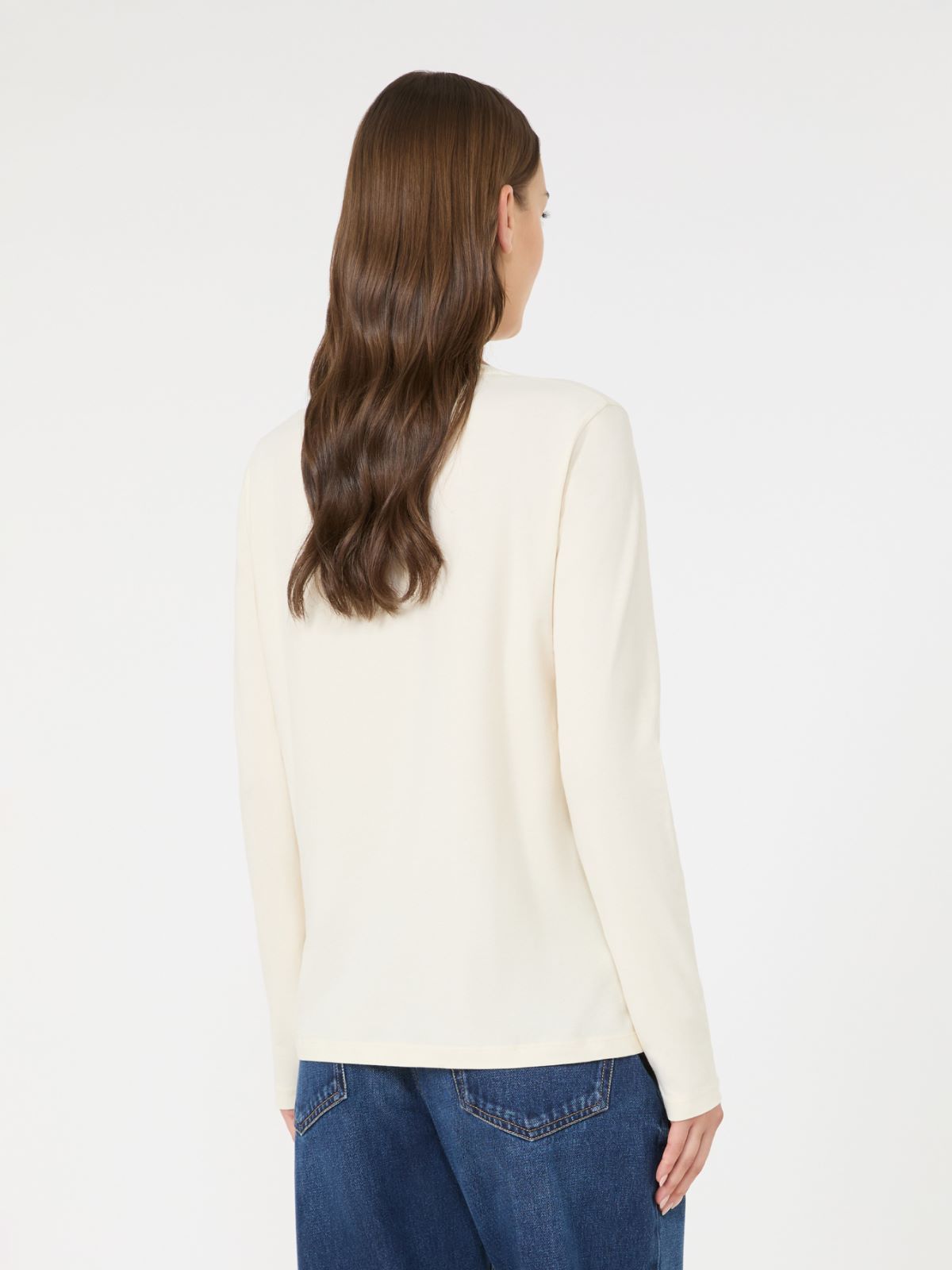 Regular fit stretch jersey T-shirt - Weekend Max Mara - 3