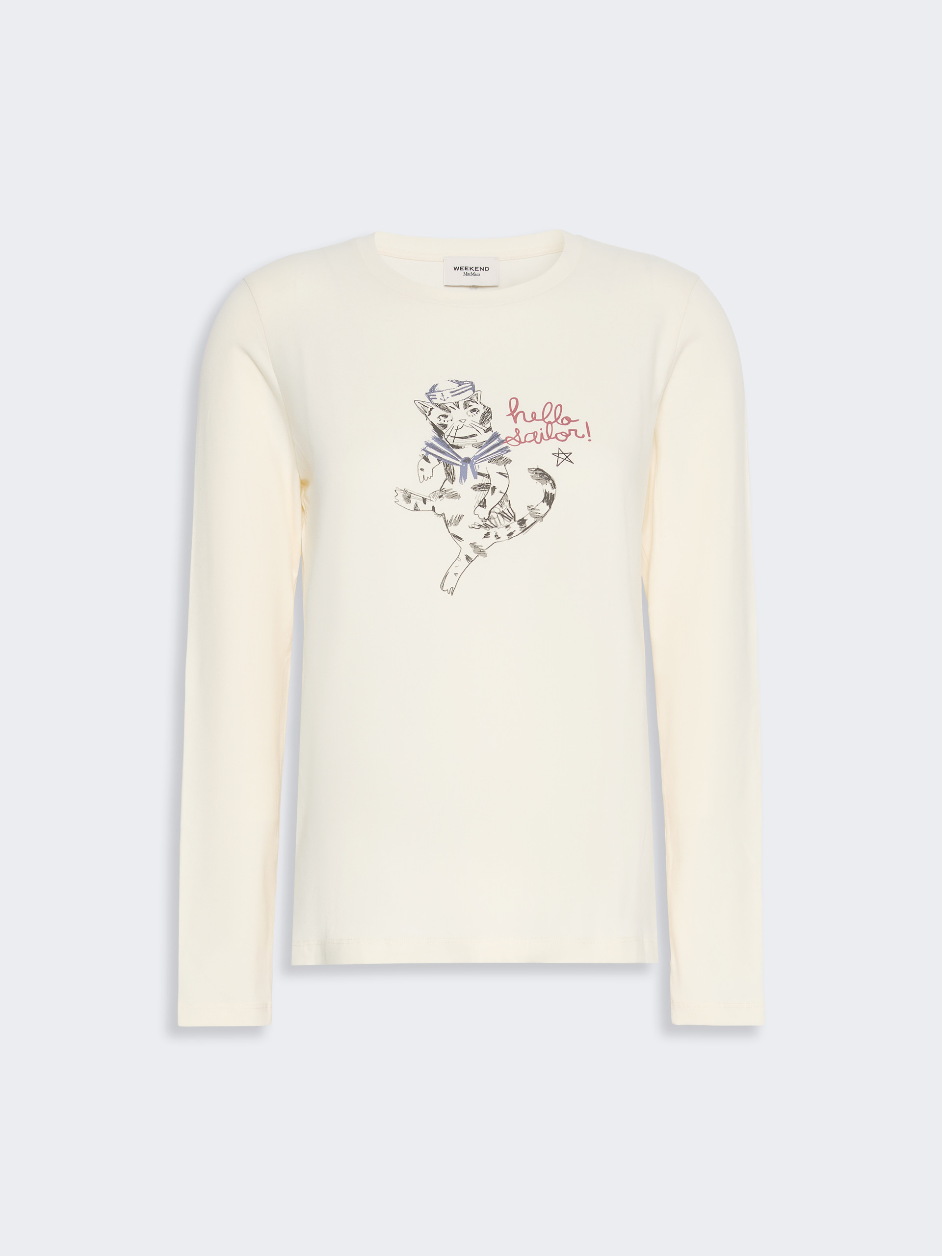 Regular fit stretch jersey T-shirt - Weekend Max Mara - 5