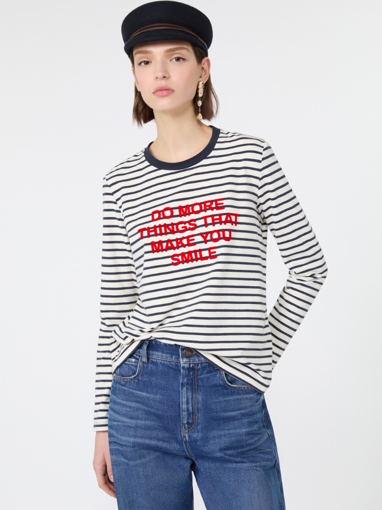 Regular fit stretch jersey T-shirt - Weekend Max Mara