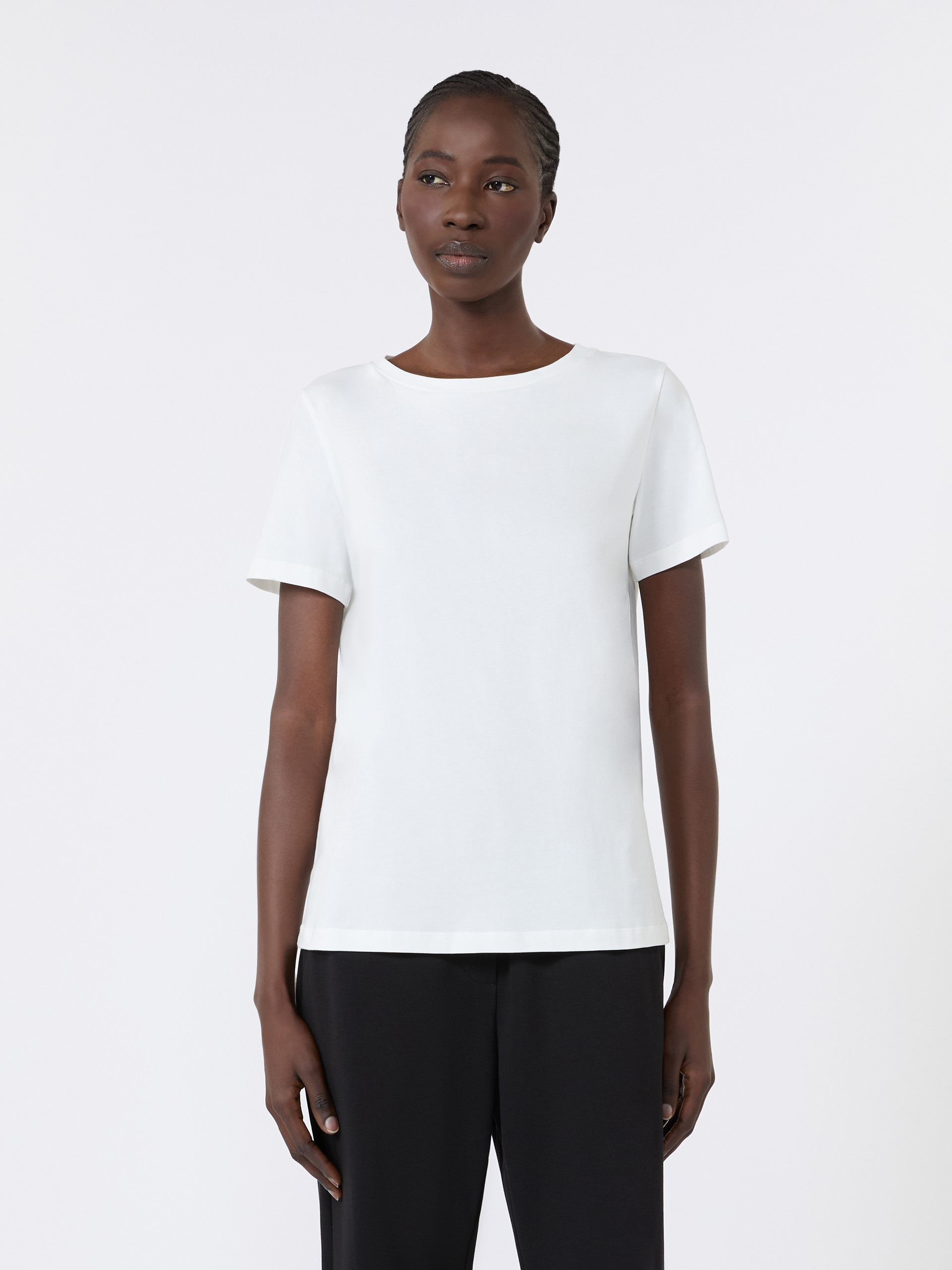 Stretch jersey basic T-shirt - Weekend Max Mara