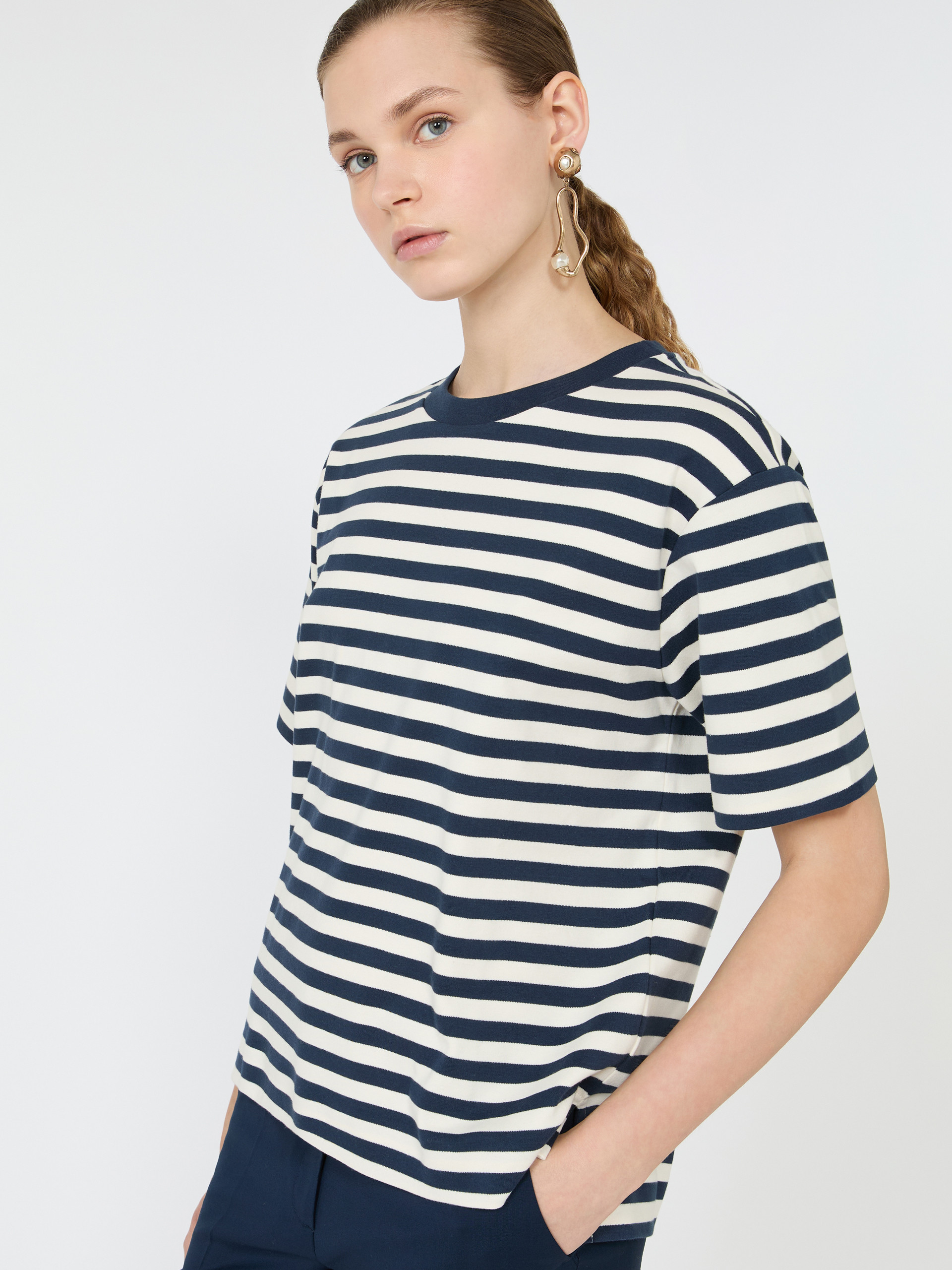 T-shirt boxy in jersey - Weekend Max Mara - 4