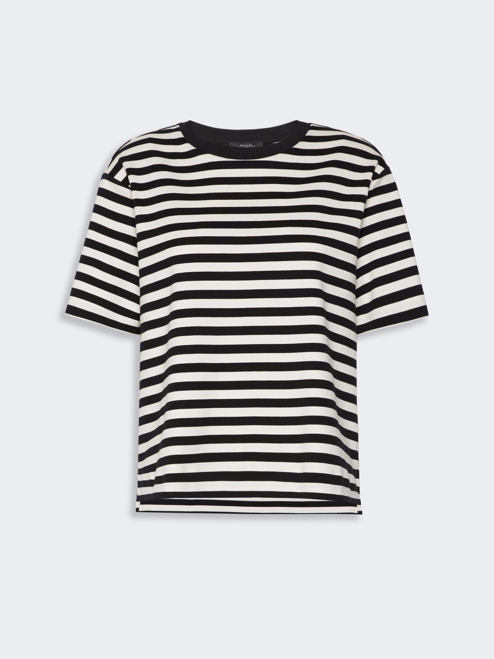 Jersey boxy T-shirt - BLACK - Weekend Max Mara - 6