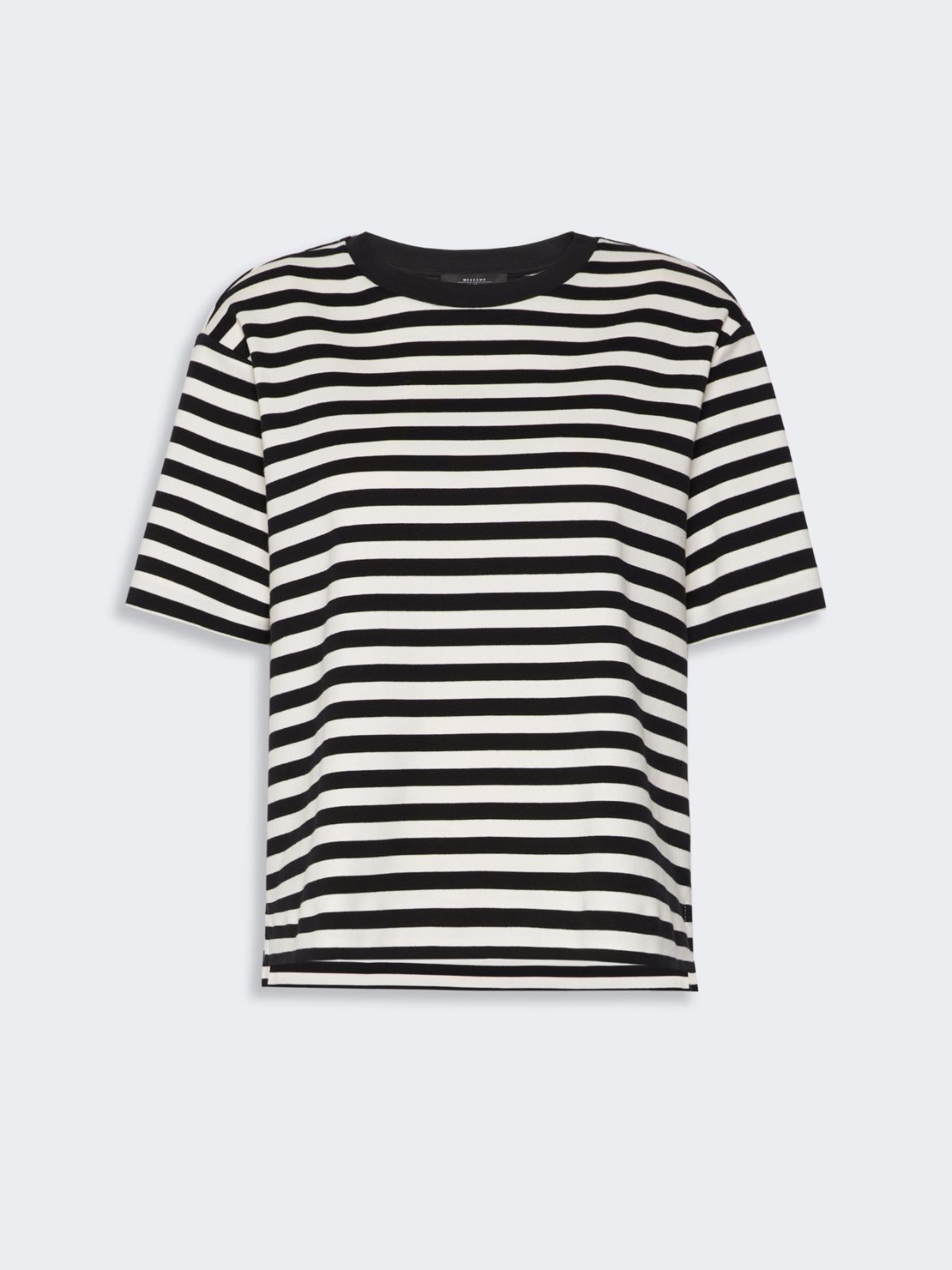 Jersey boxy T-shirt - BLACK - Weekend Max Mara - 6