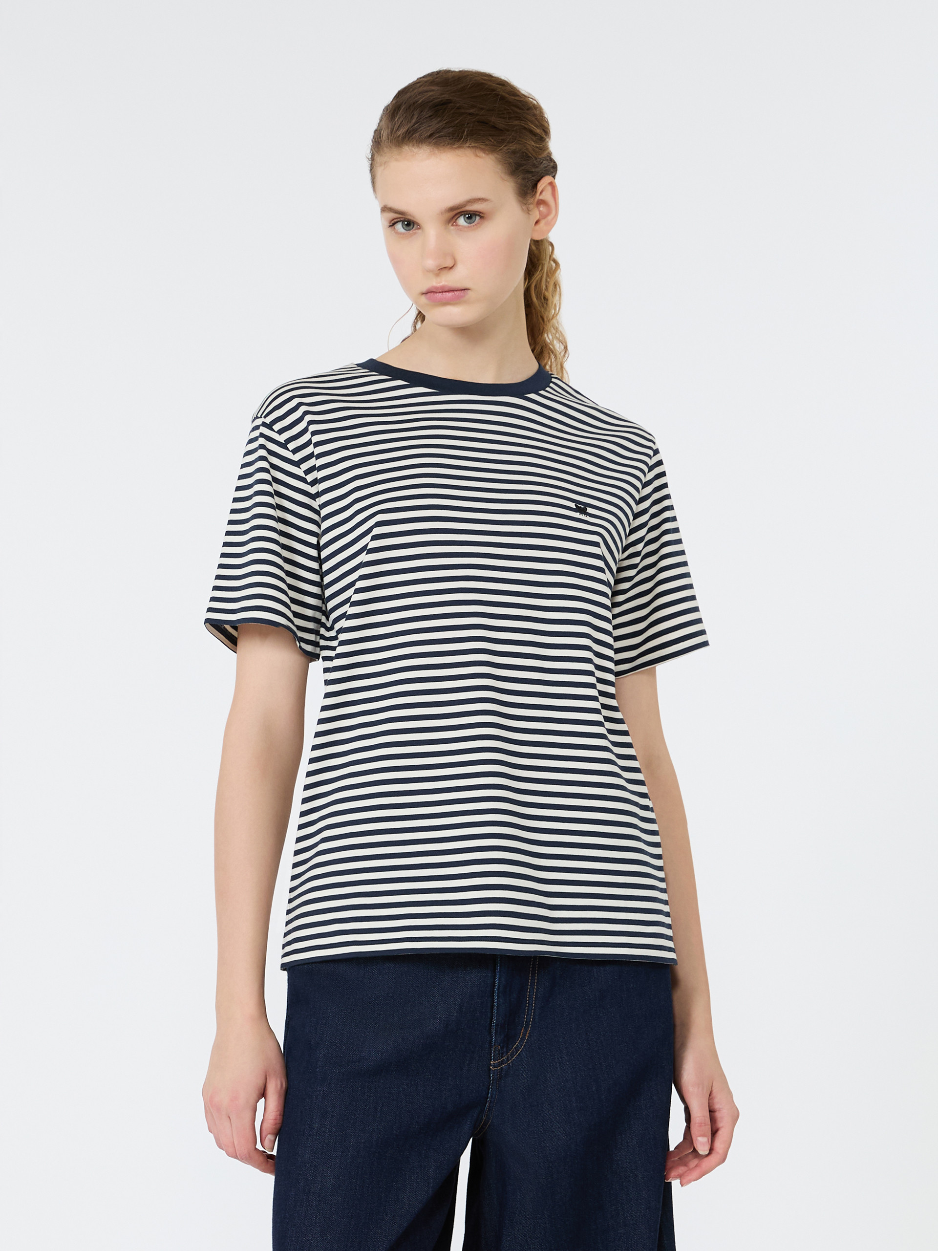 Pure cotton jersey T-shirt - Weekend Max Mara - 2
