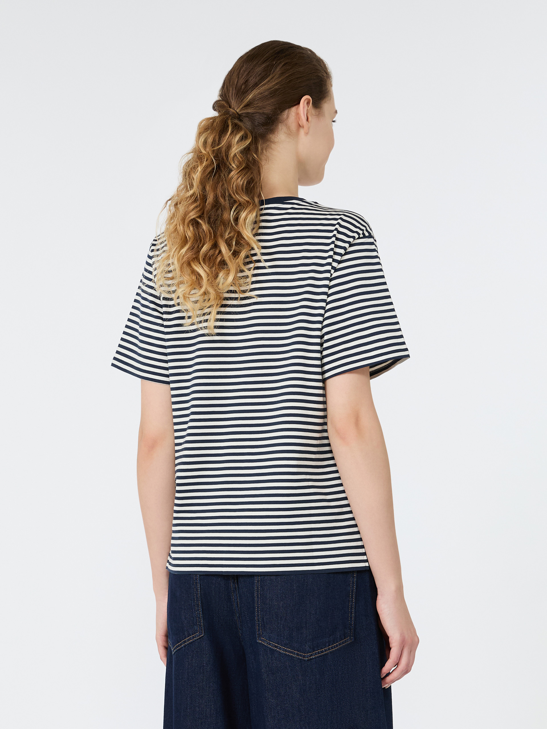 Pure cotton jersey T-shirt - Weekend Max Mara - 3