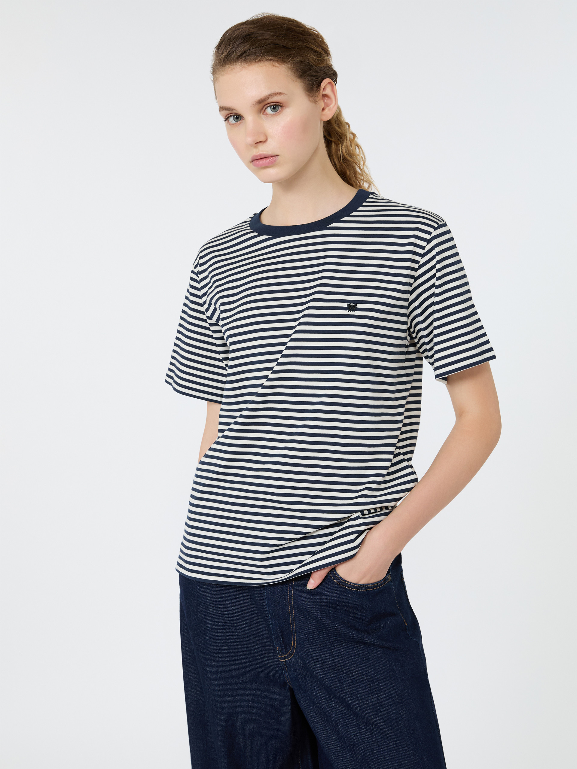 Pure cotton jersey T-shirt - Weekend Max Mara - 4