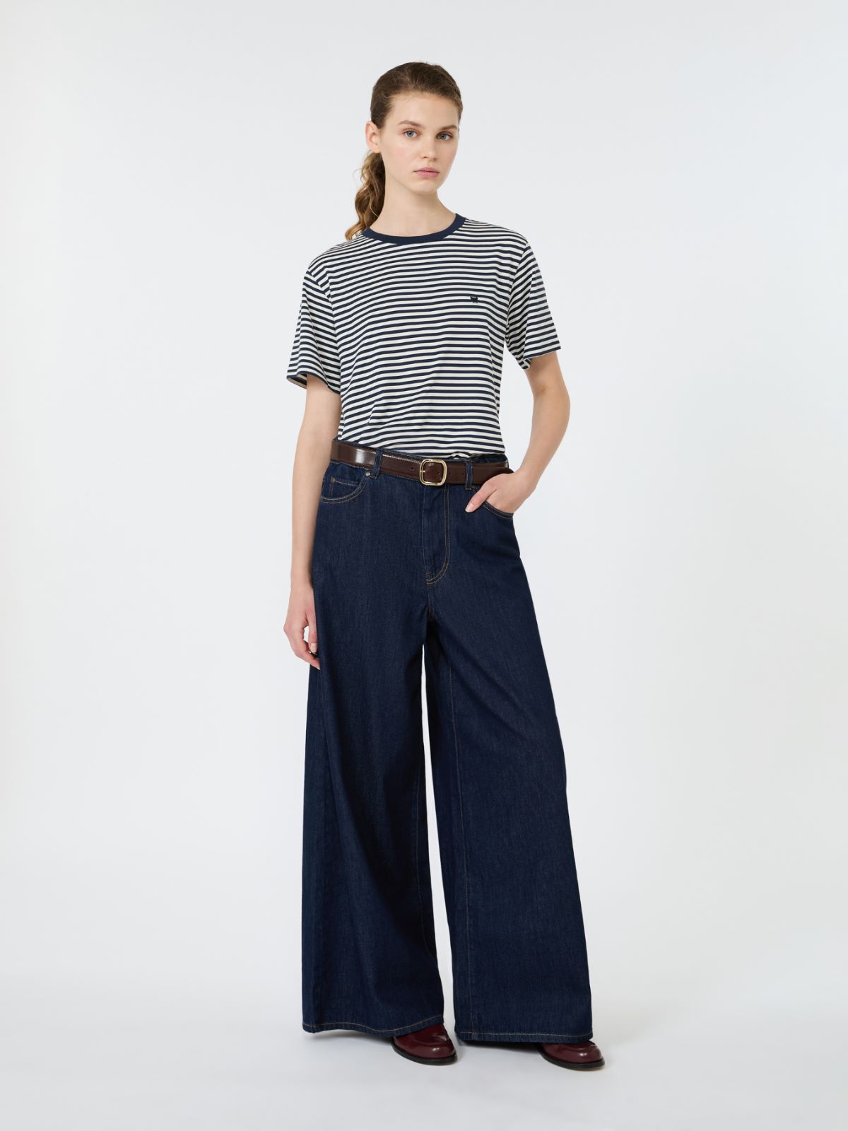 Pure cotton jersey T-shirt - Weekend Max Mara